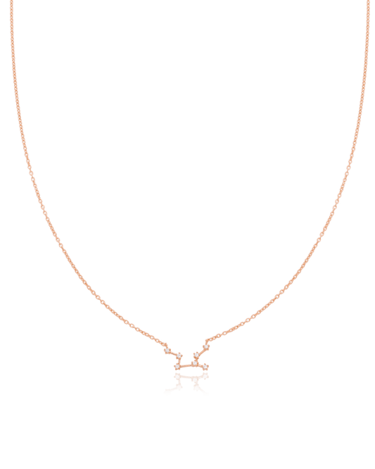 Virgo Constellation Necklace - 18K Rose Vermeil Necklaces magal-dev 16"