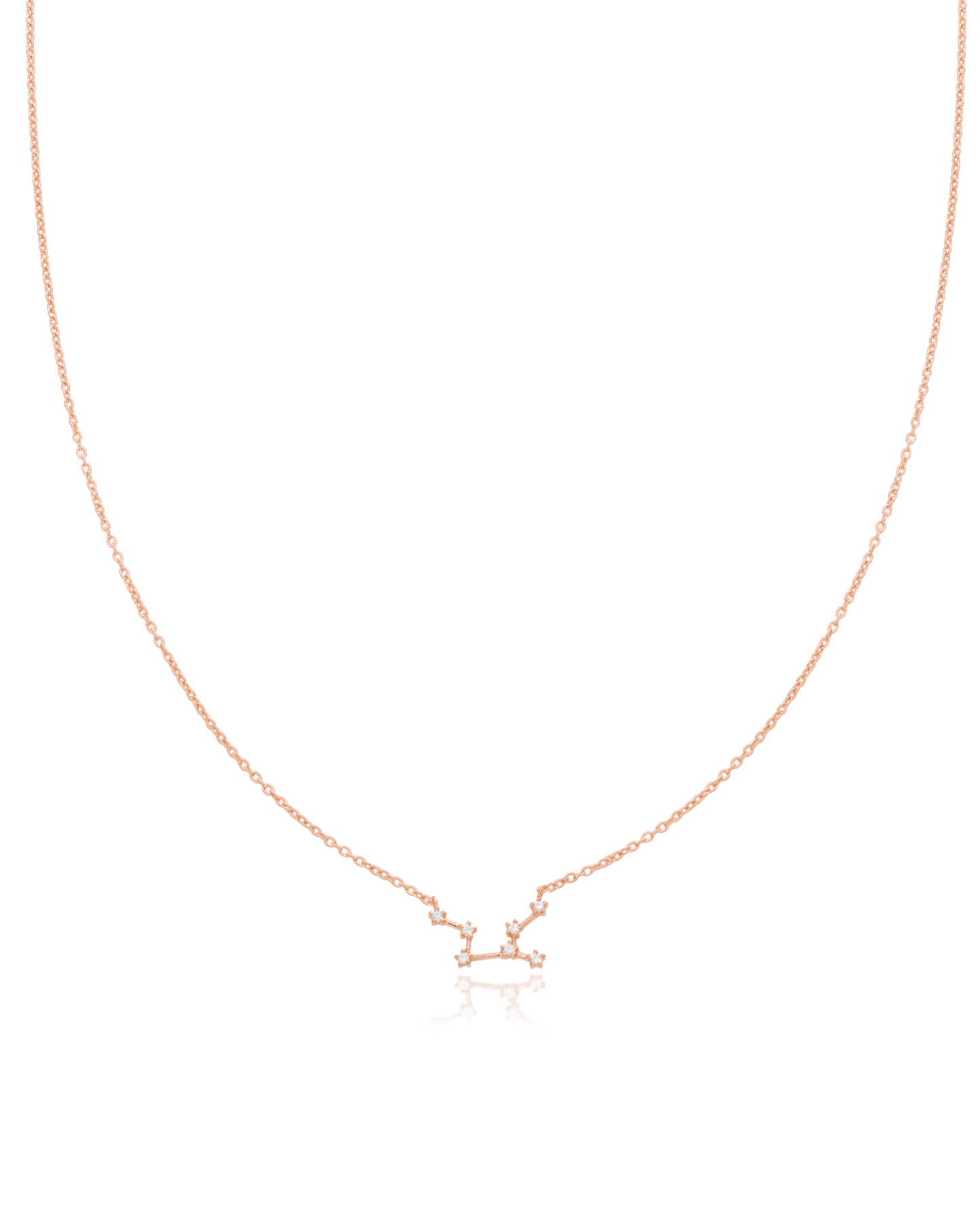 Virgo Constellation Necklace - 18K Rose Vermeil Necklaces magal-dev 16"