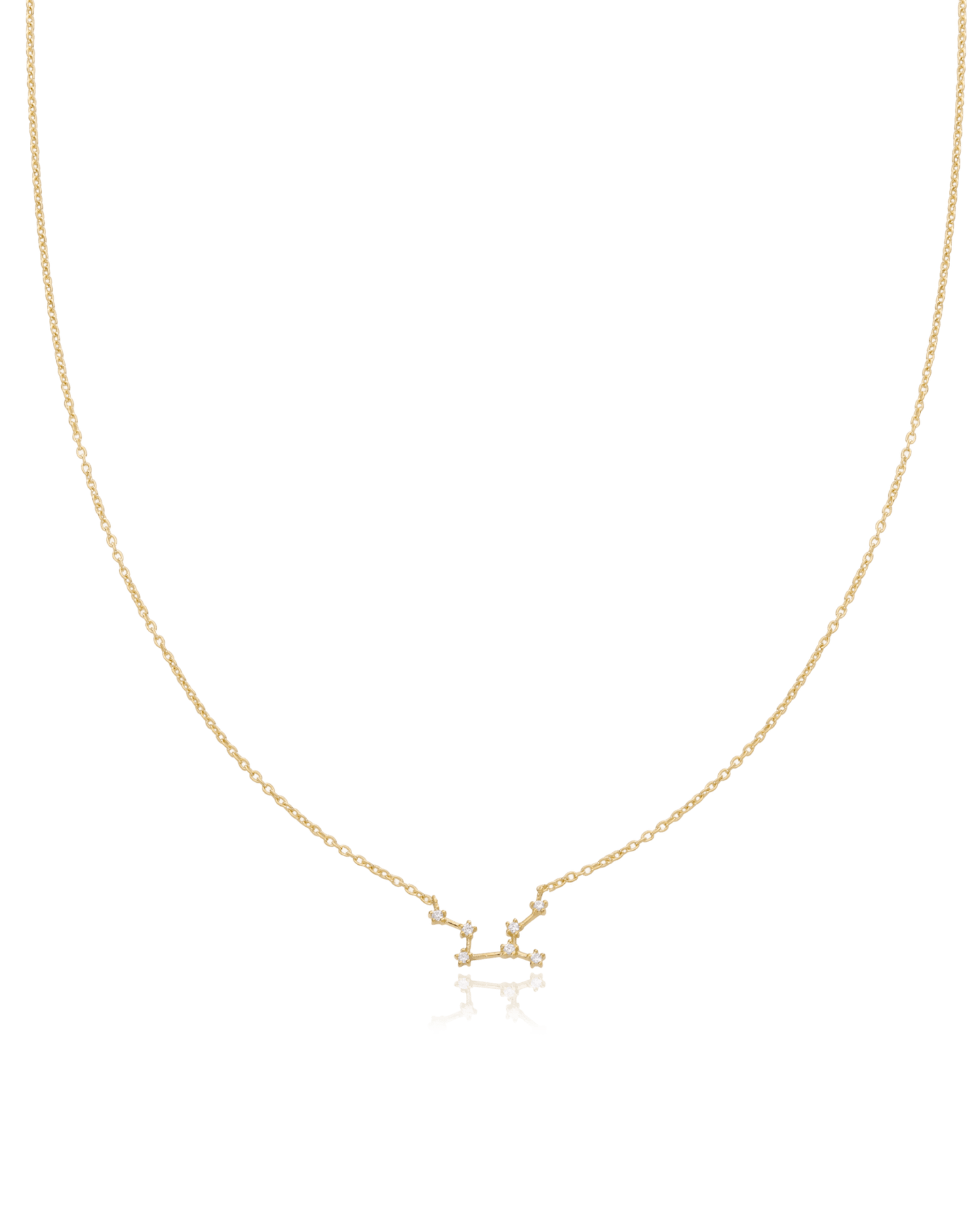 Virgo Constellation Necklace - 18K Gold Vermeil Necklaces magal-dev 16"