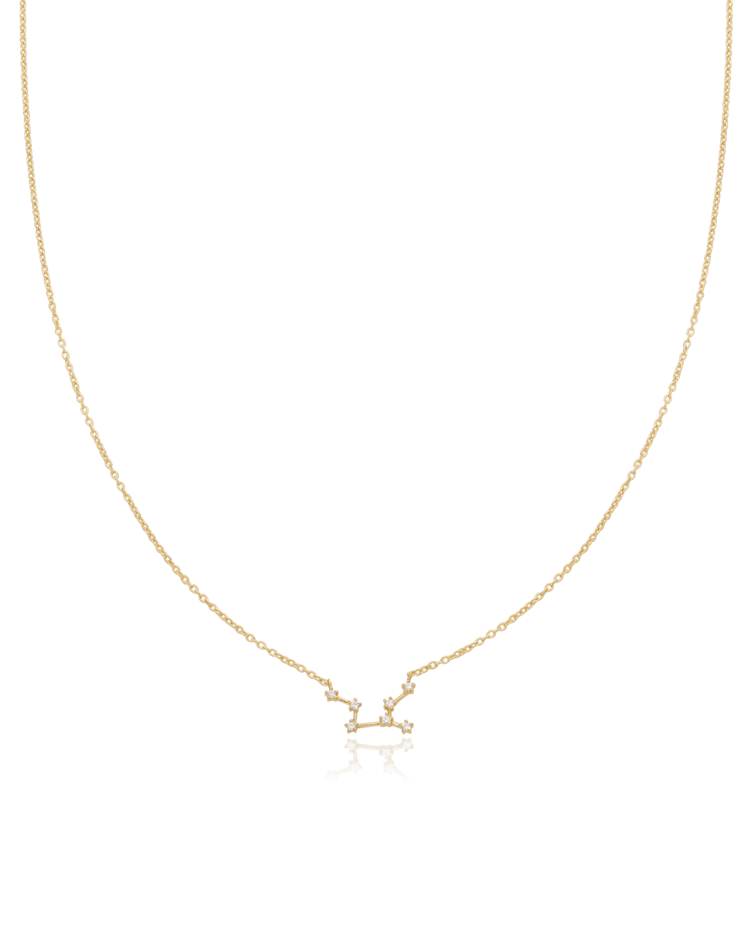 Virgo Constellation Necklace - 18K Rose Vermeil Necklaces magal-dev