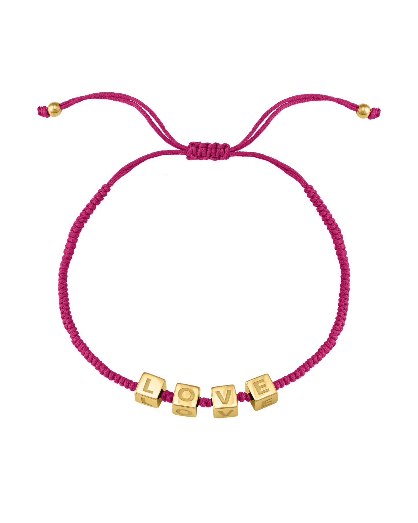 Bracelet Mes Cubes d'Enfance - Or Jaune Plaqué 18 carats Bracelets magal-dev Flamingo 1