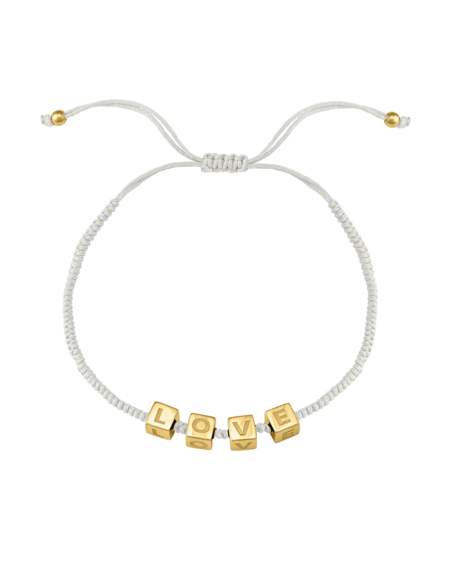 Bracelet Mes Cubes d'Enfance - Or Jaune Plaqué 18 carats Bracelets magal-dev Perle 1
