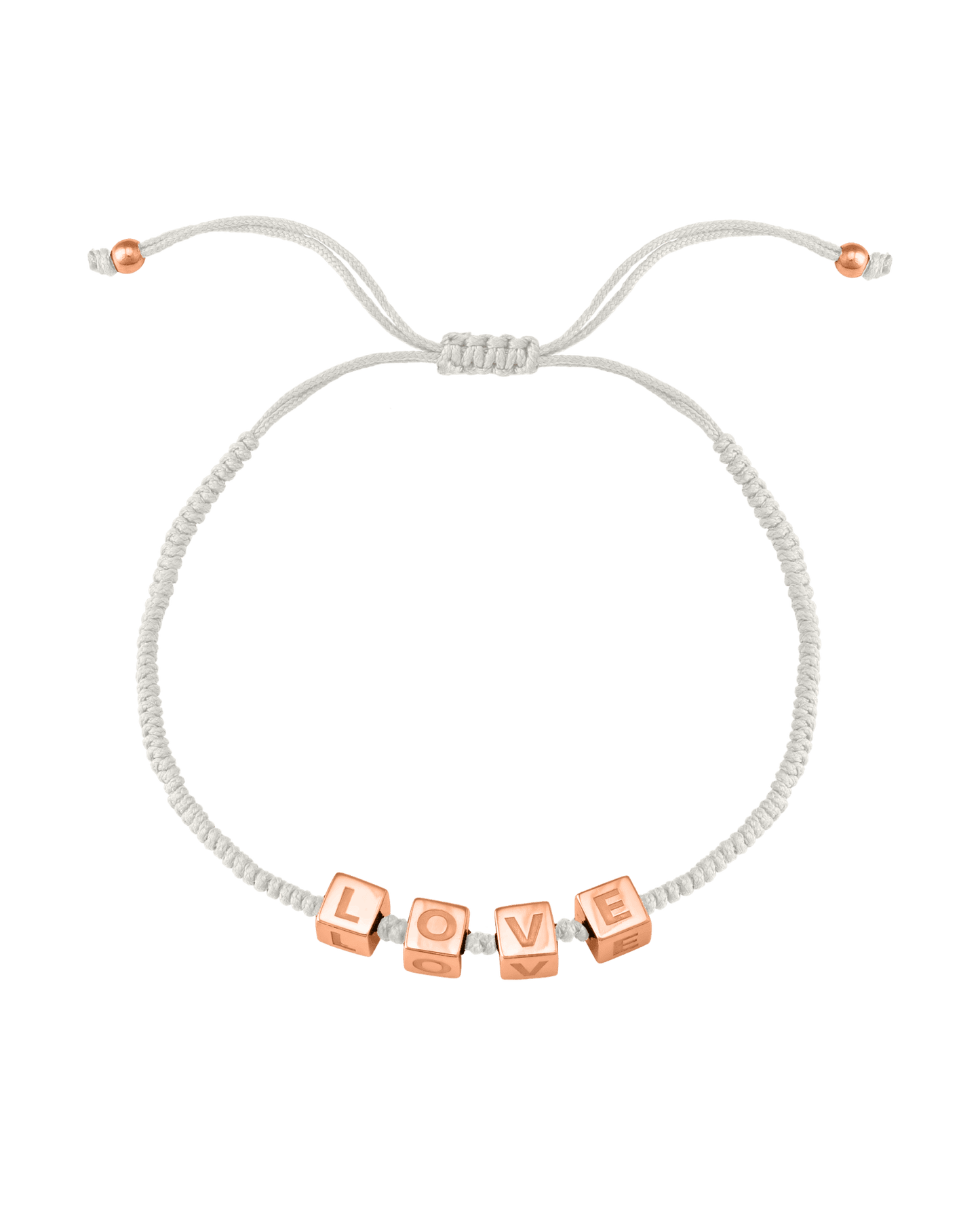 Bracelet Mes Cubes d'Enfance - Or Rose Plaqué 18 carats Bracelets magal-dev Perle 1