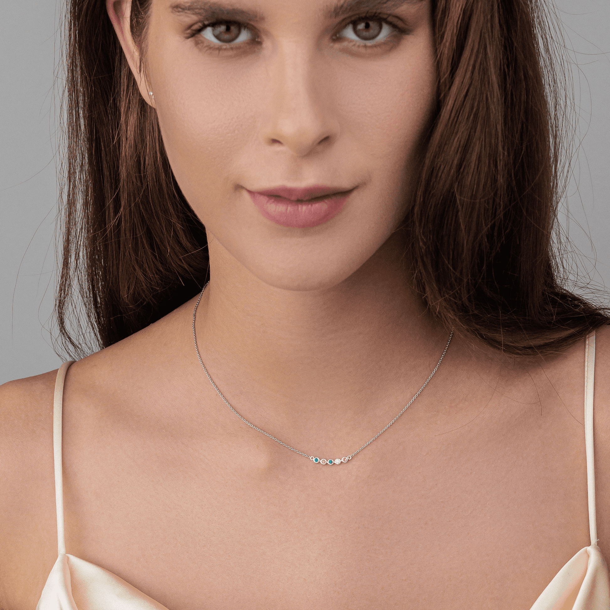 Collier Pierres de Naissance - Or Jaune Plaqué 18 carats Necklaces Gold Vermeil