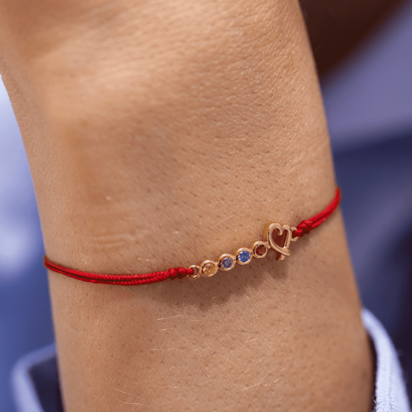 Bracelet Pierres Précieuses Mon Amour - Or Blanc 14 carats Bracelets 14K Solid Gold