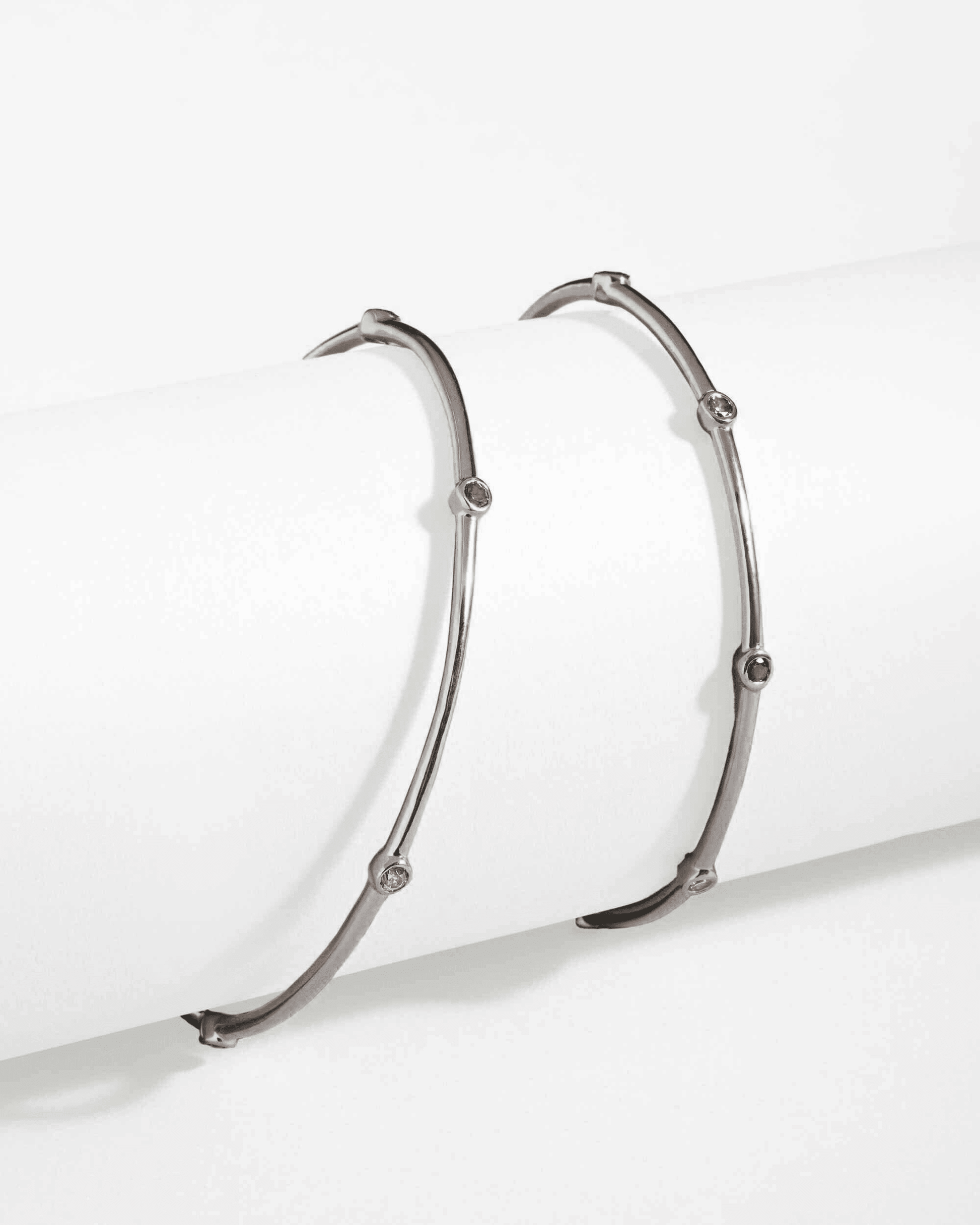 Birthstone Bangle - 18K Gold Vermeil Bracelets magal-dev