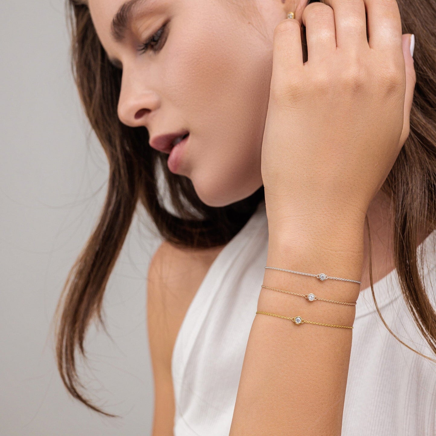 Chaîne de L’amour - Or Jaune 14 carats Bracelets magal-dev