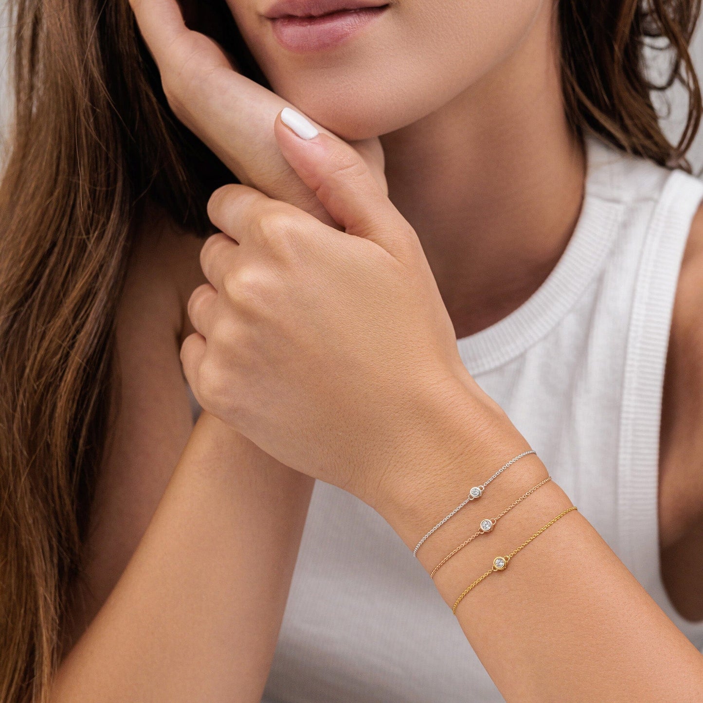 Chaîne de L’amour - Or Jaune 14 carats Bracelets magal-dev