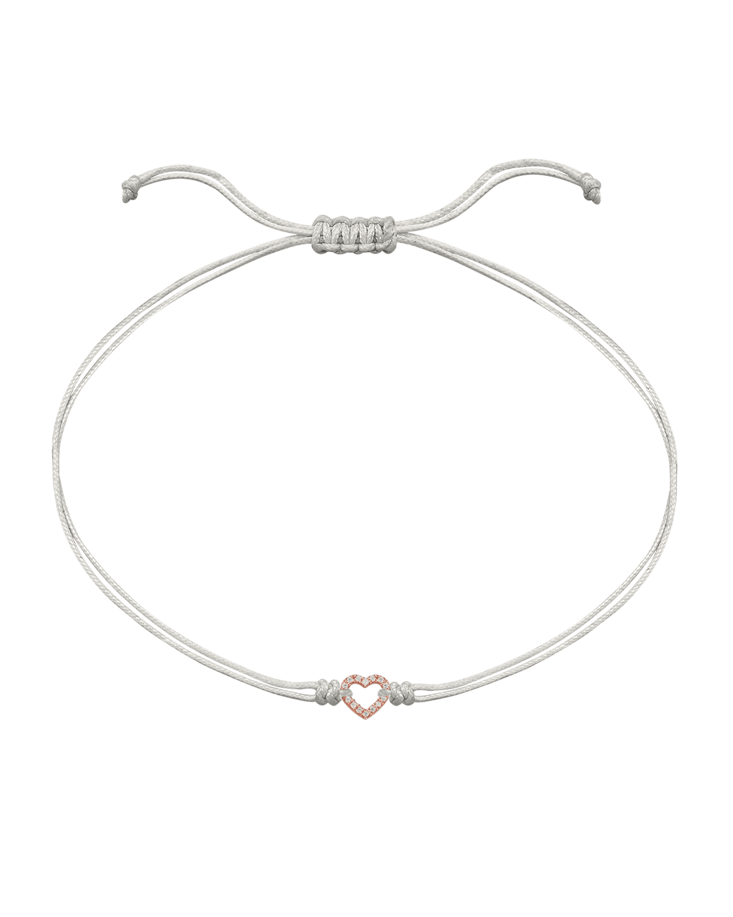 Le String of Love Mon Coeur - Or Rose 14 carats Bracelets magal-dev Perle