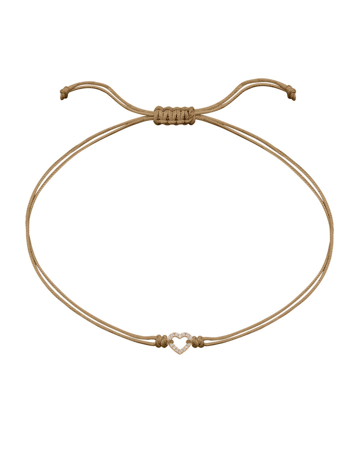 Le String of Love Mon Coeur - Or Jaune 14 carats Bracelets magal-dev Camel