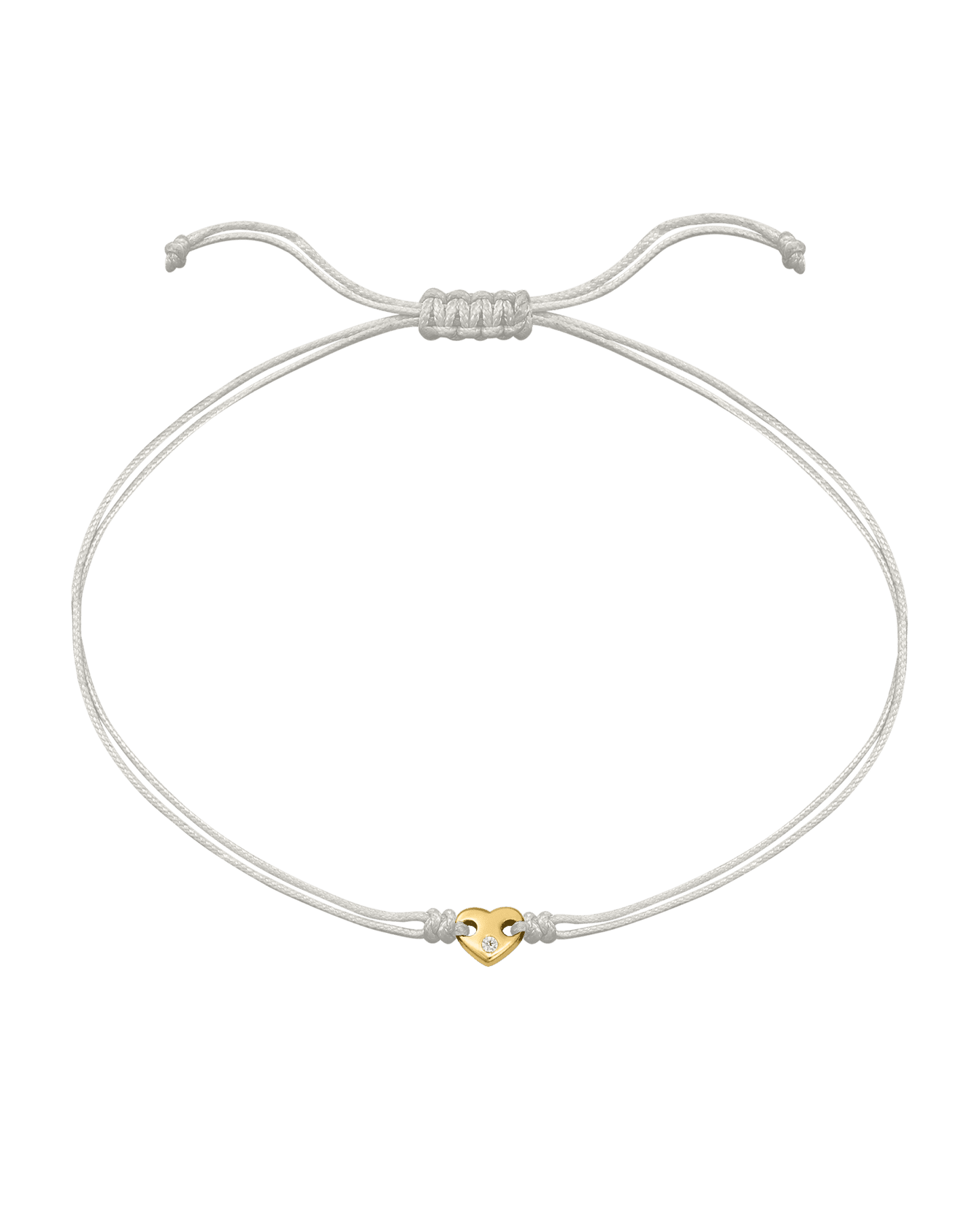 Le String of Love Coeur D'Or - Or Jaune 14 carats Bracelets magal-dev Perle