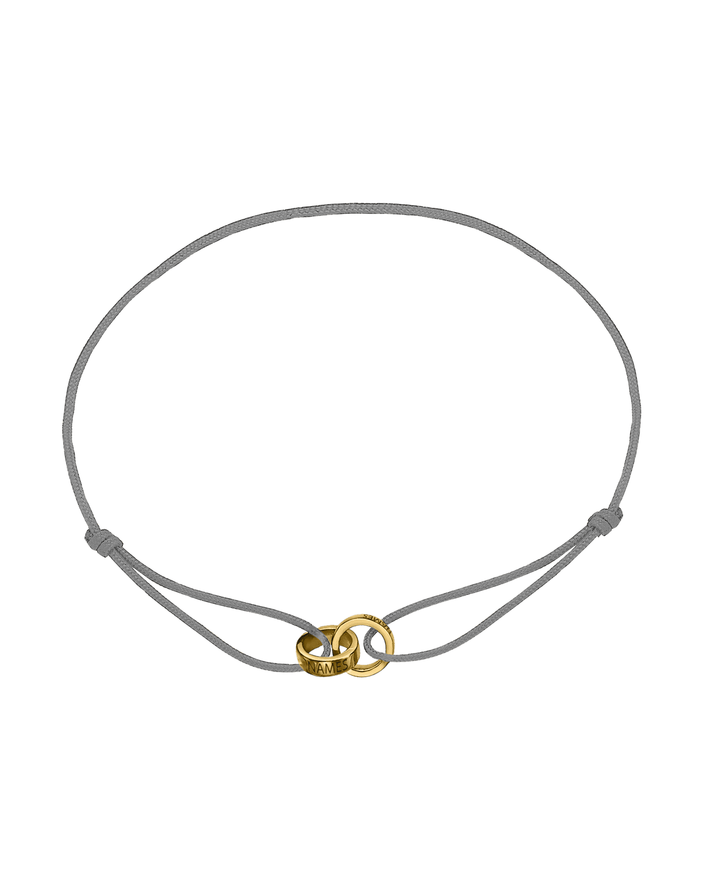 Bracelets Homme Liens Éternels & Gravure(s) - Or Jaune Plaqué 18 carats Bracelets magal-dev Gris 2 Liens