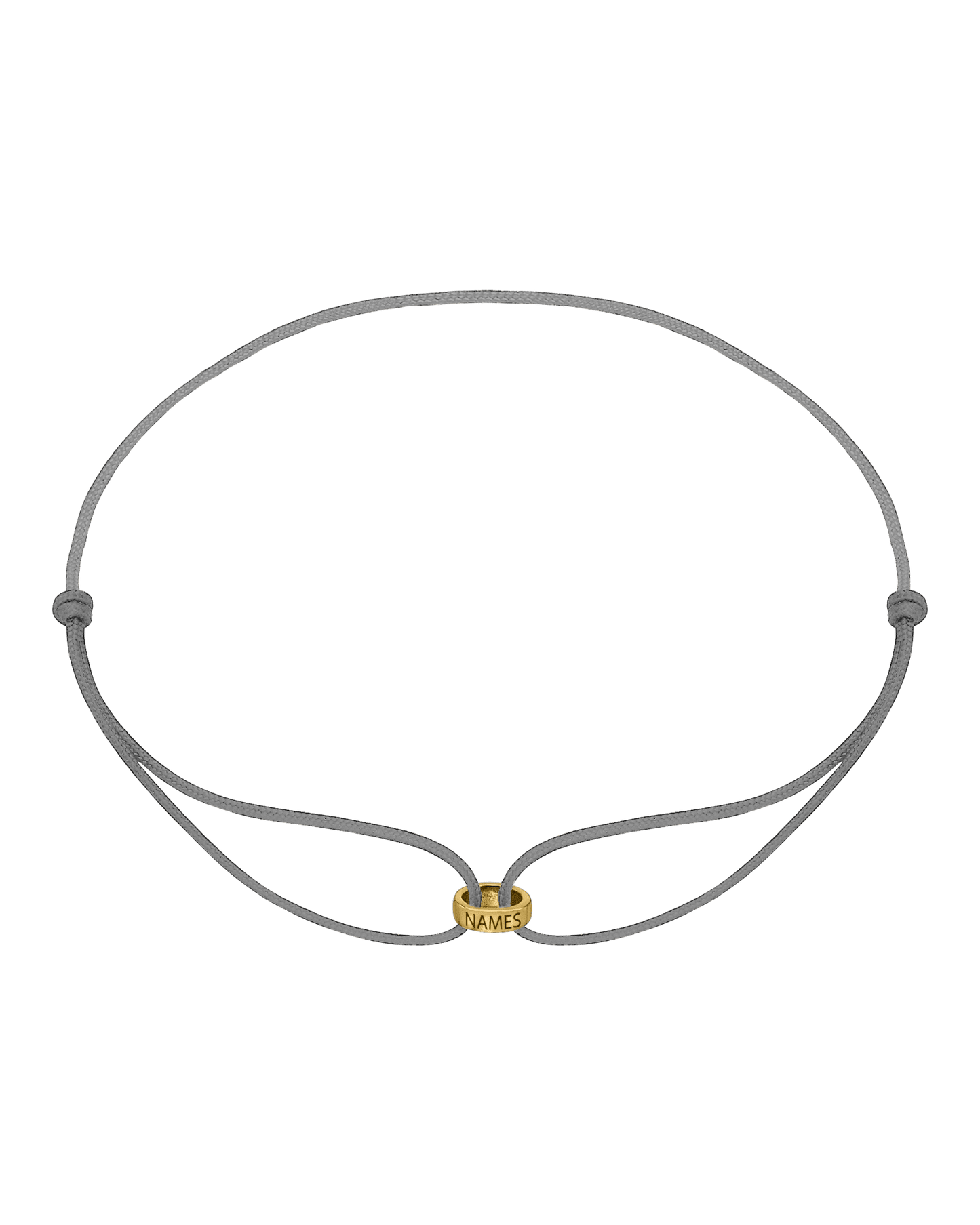 Bracelets Homme Liens Éternels & Gravure(s) - Or Jaune Plaqué 18 carats Bracelets magal-dev Gris 1 Lien