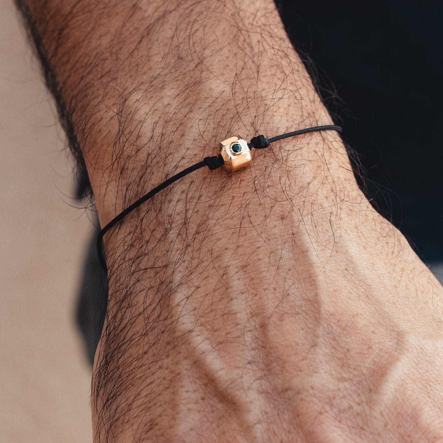 Bracelet Octo Diamant Noir - Or Jaune 14 carats Bracelets magal-dev