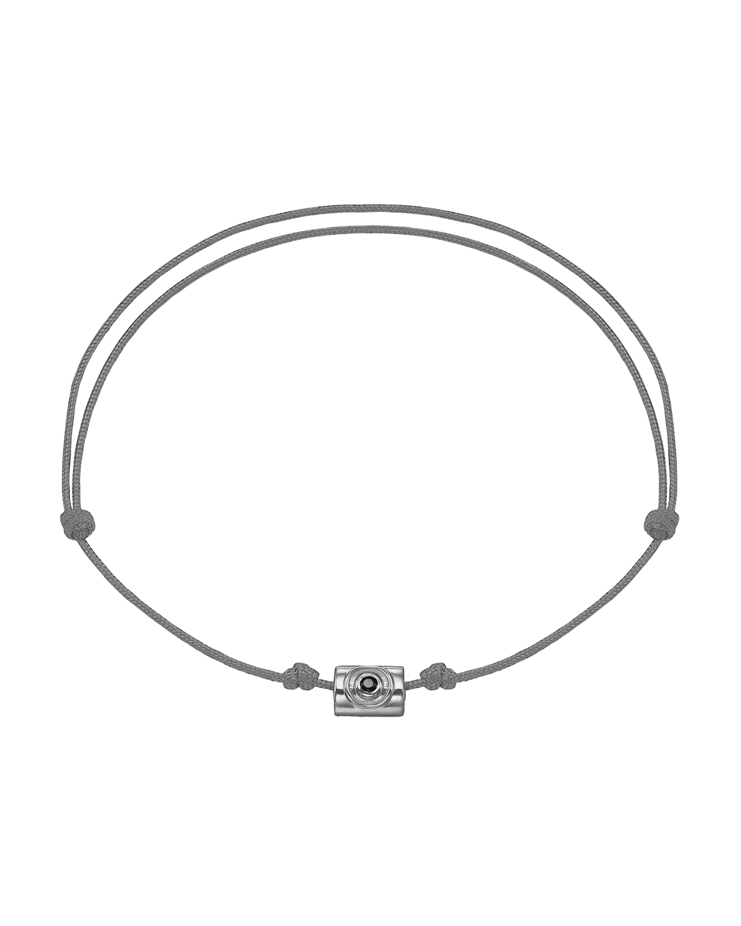 Bracelet Santorin Contre le Mauvais oeil - Or Blanc 14 carats Bracelets magal-dev Gris