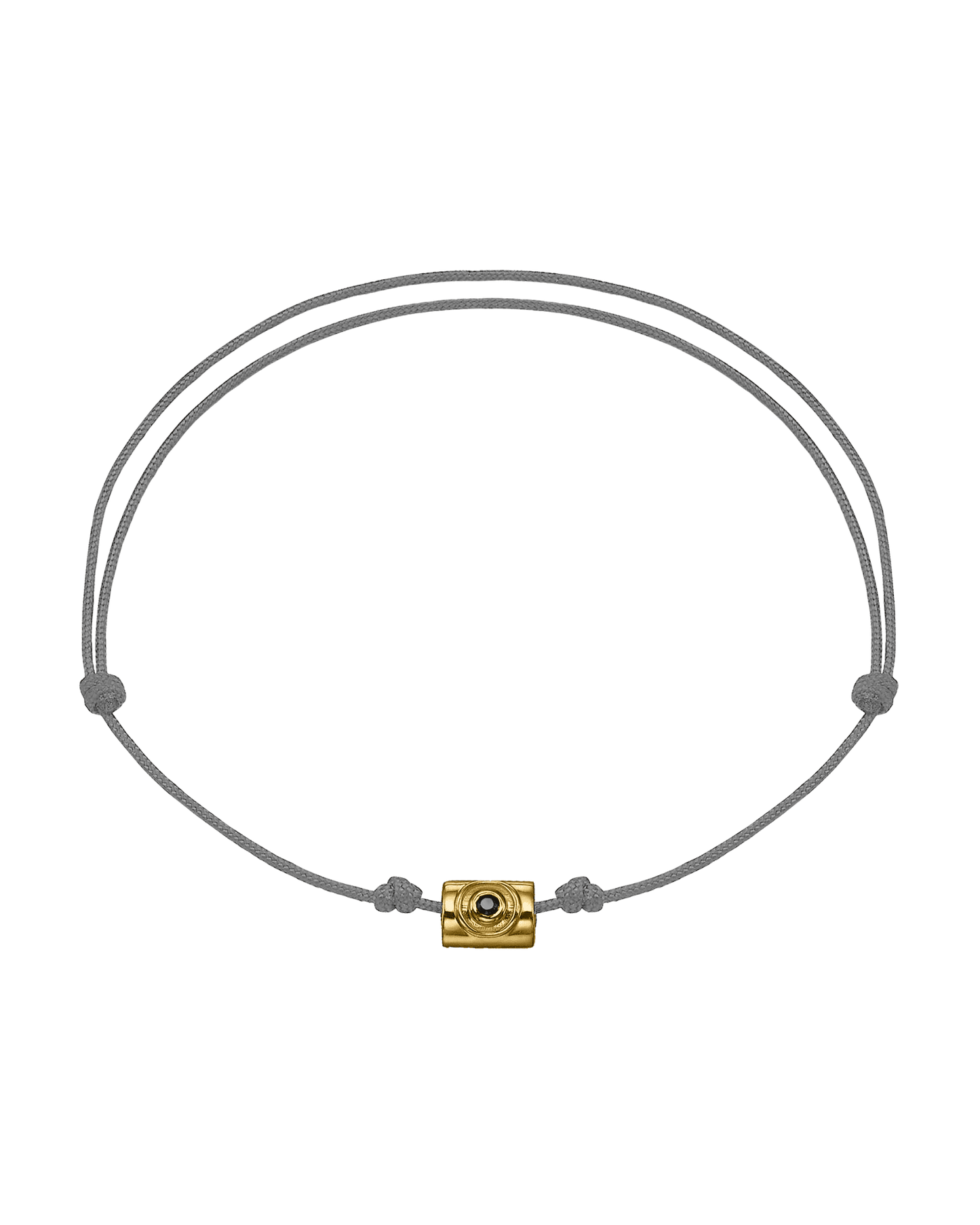 Bracelet Santorin Contre le Mauvais oeil - Or Jaune 14 carats Bracelets magal-dev Gris