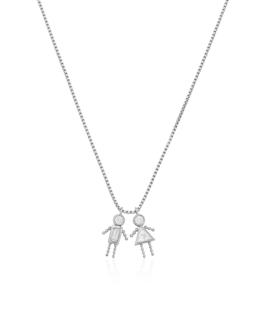 Mini Me Collier - Argent 925 Necklaces magal-dev 1 40cm