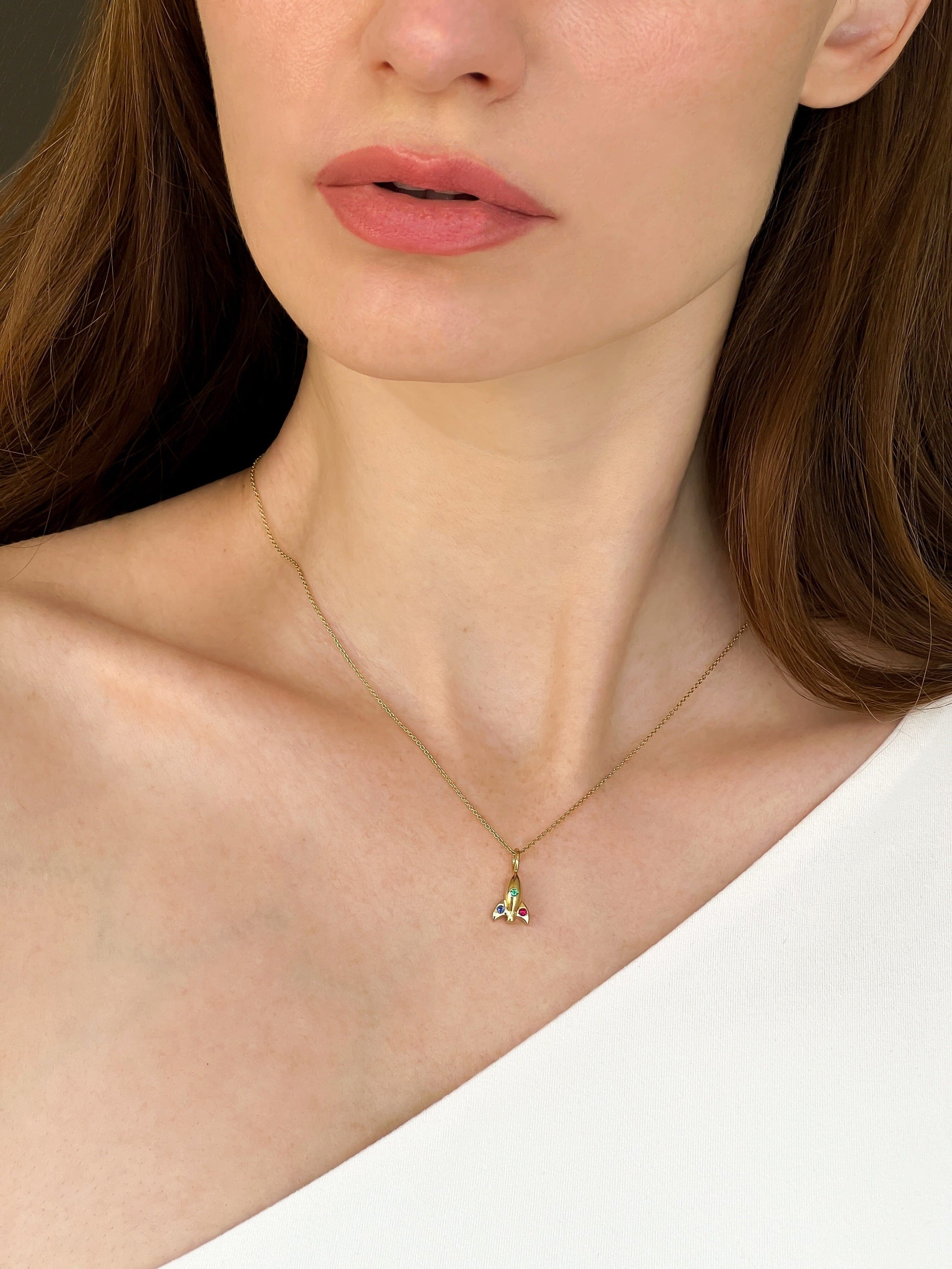 Rocket Charm - 18K Rose Vermeil Charm magal-dev