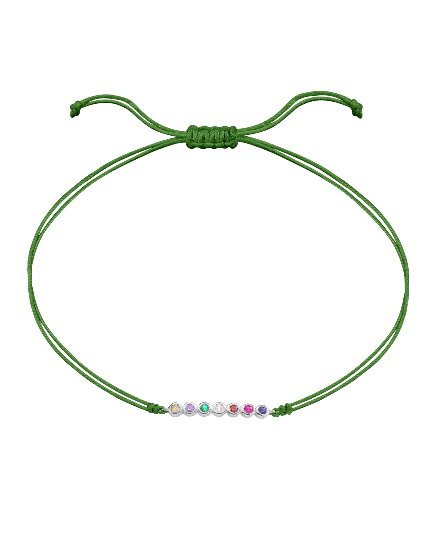 Bracelet Pierres Précieuses - Argent 925 Bracelets 925 Silver Menthe 2