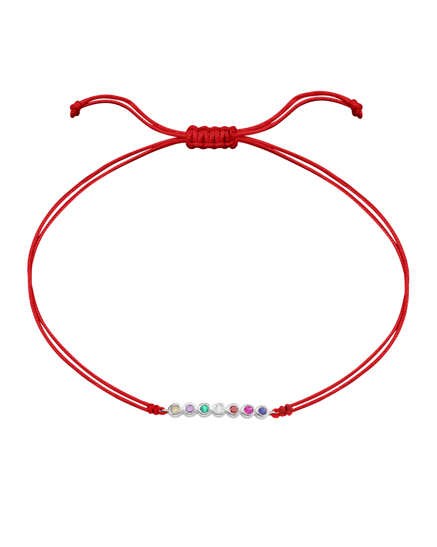 Bracelet Pierres Précieuses - Argent 925 Bracelets 925 Silver Rouge 2
