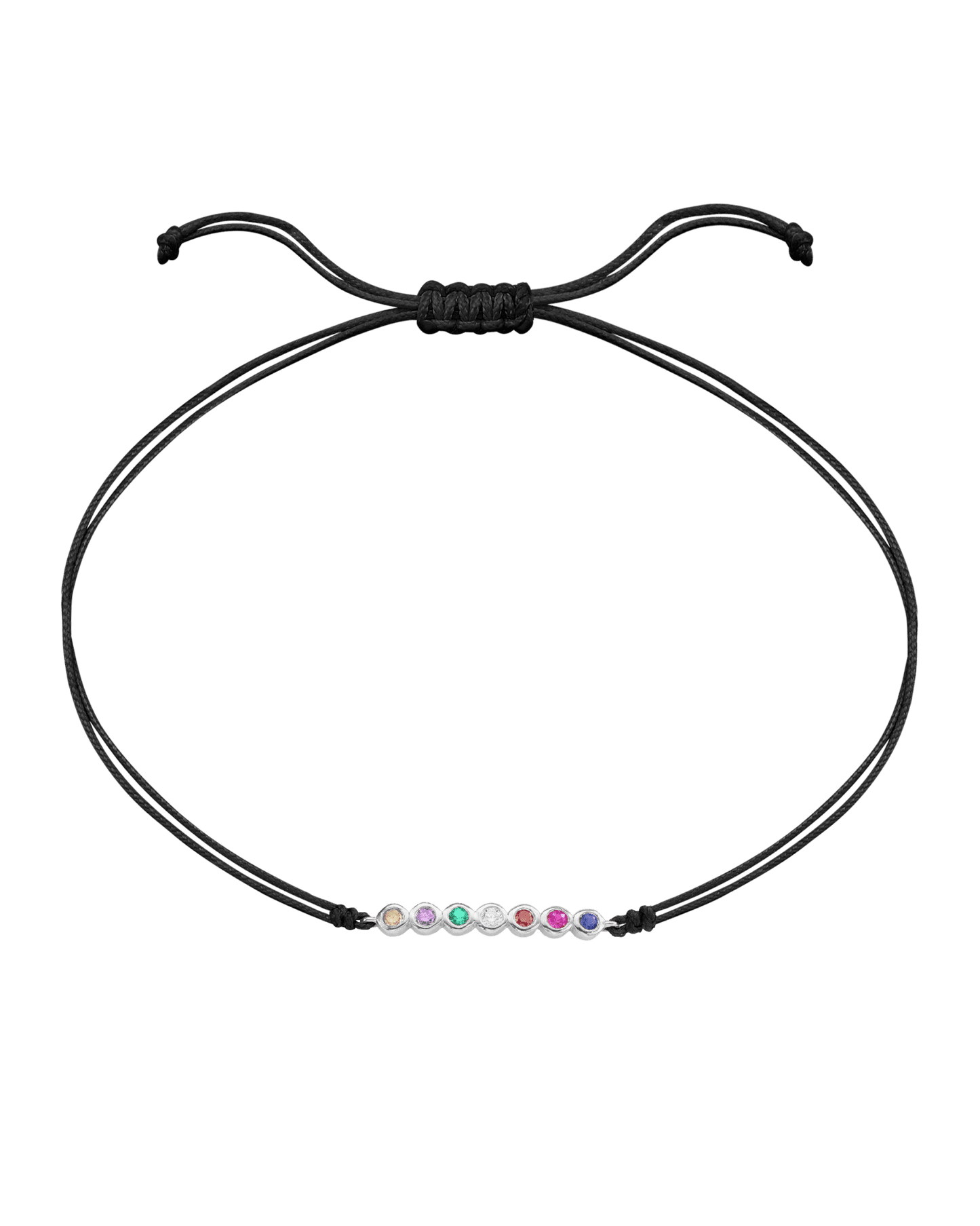 Bracelet Pierres Précieuses - Argent 925 Bracelets 925 Silver Noir 2