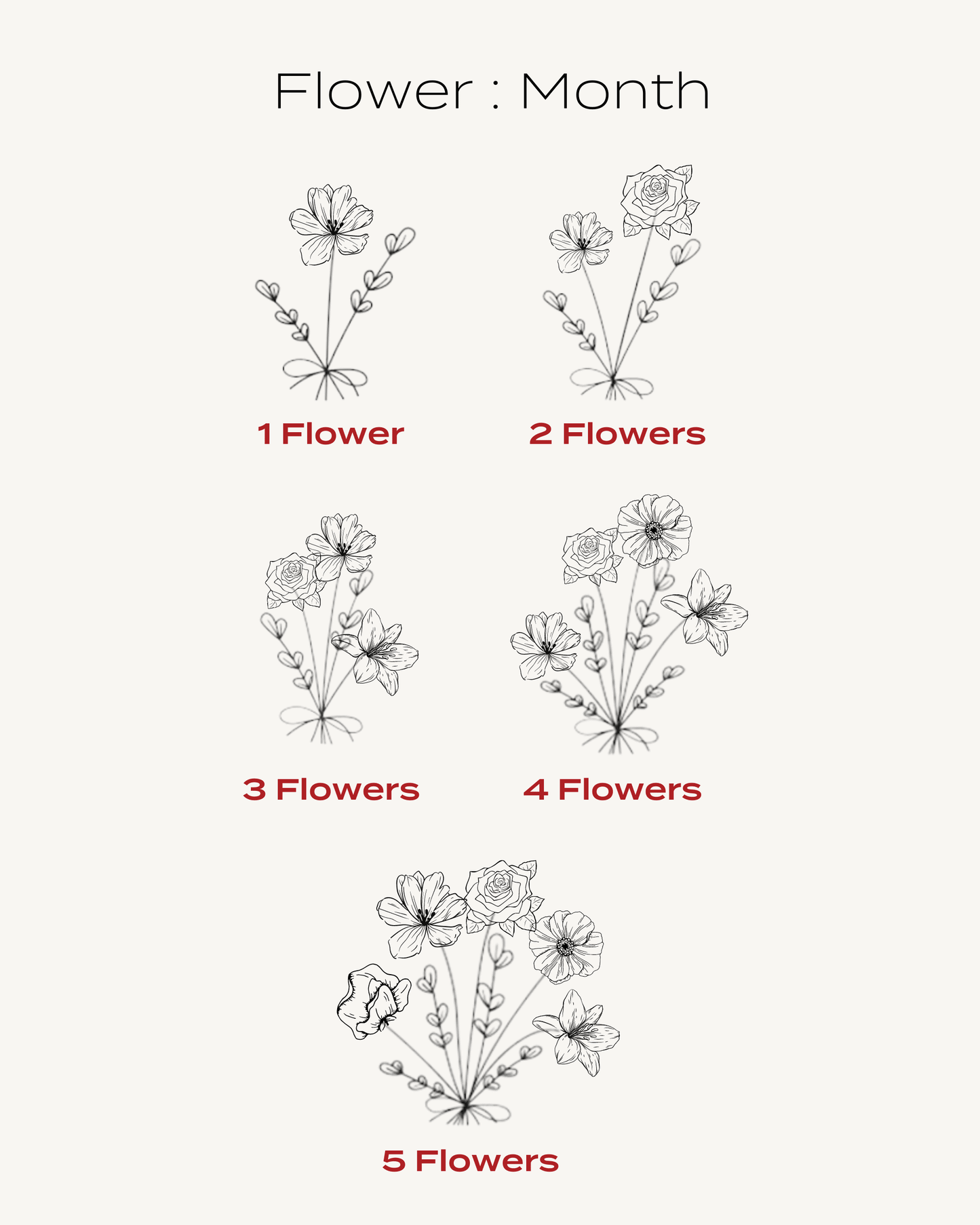 Bouquet Necklace - 18K Gold Vermeil Necklaces magal-dev