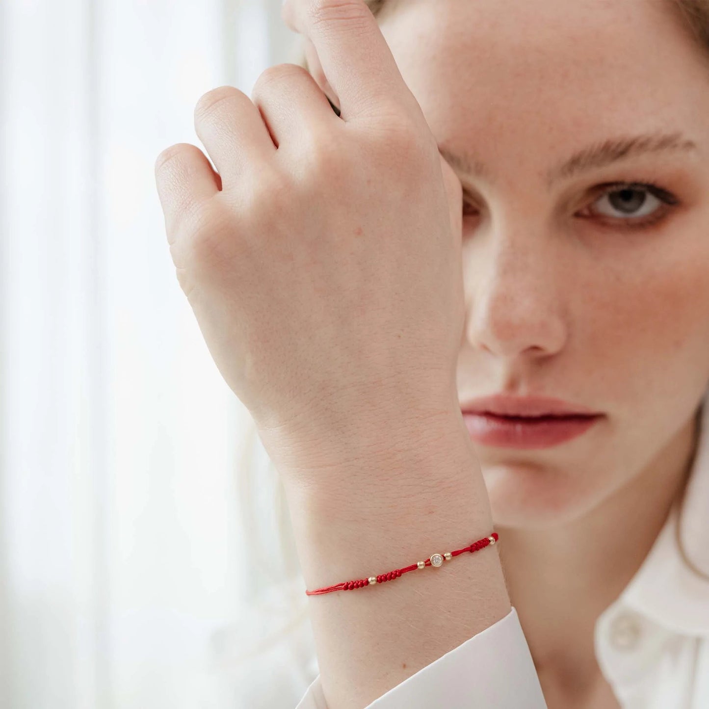 2022 Edit String of Love - 14K Rose Gold Bracelets 14K Solid Gold