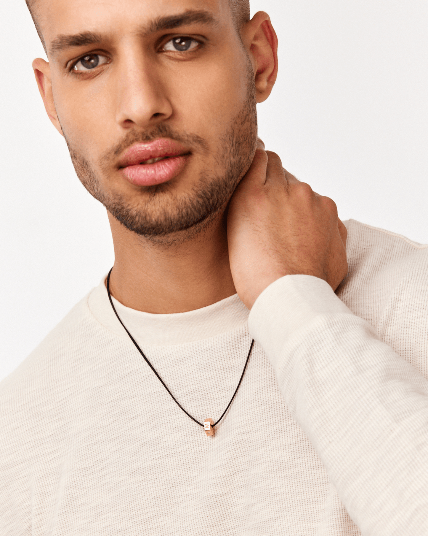 Hexagon Charm Necklace - 18K Gold Vermeil Necklaces magal-dev