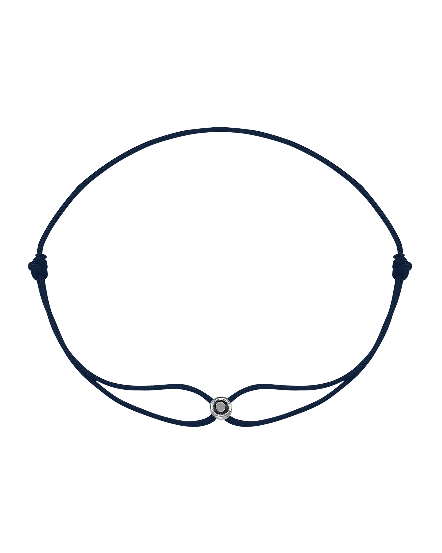 Black Diamond Men’s Edition - 14K White Gold Bracelets magal-dev Navy Blue