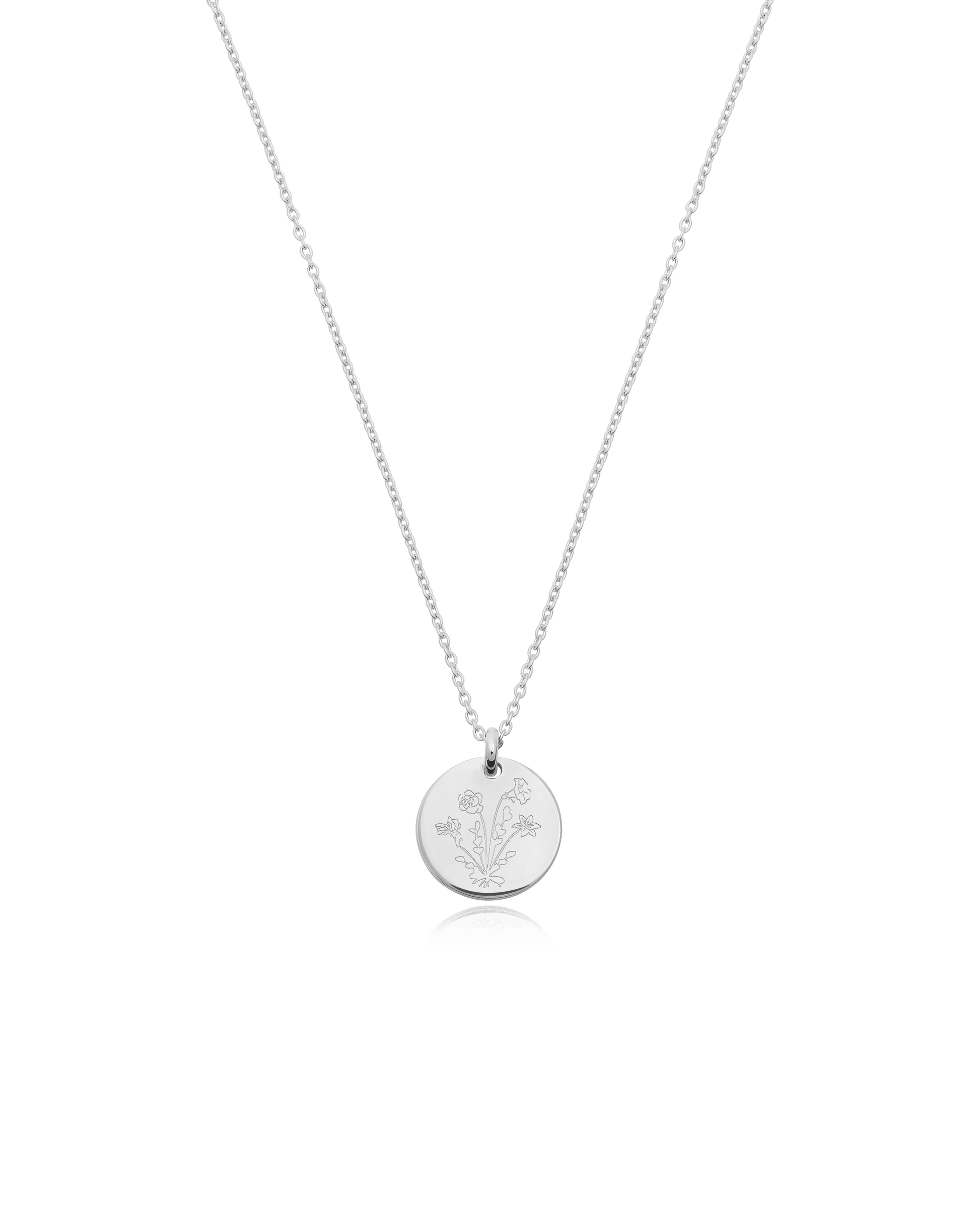 Bouquet Necklace - 925 Sterling Silver Necklaces magal-dev 1 Flower 16”