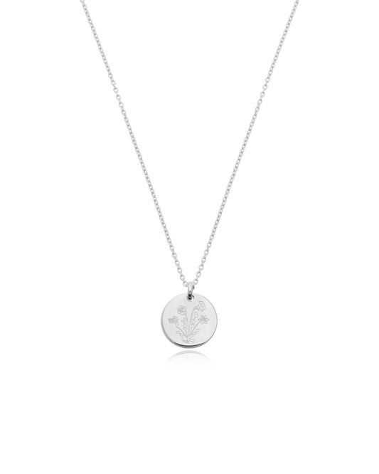 Bouquet Necklace - 925 Sterling Silver Necklaces magal-dev 1 Flower 16”