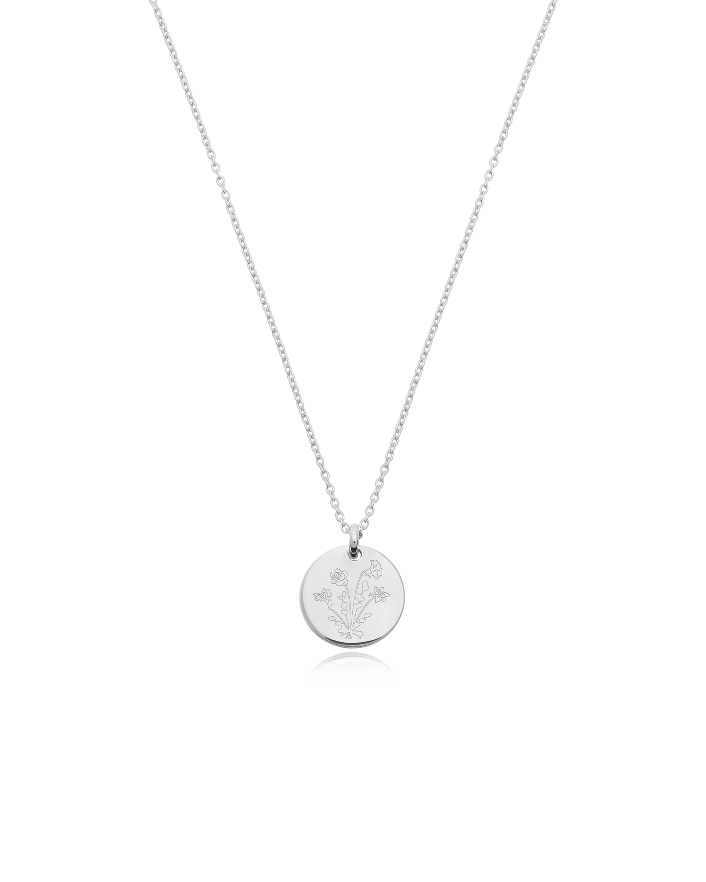 Bouquet Necklace - 925 Sterling Silver Necklaces magal-dev 1 Flower 16”