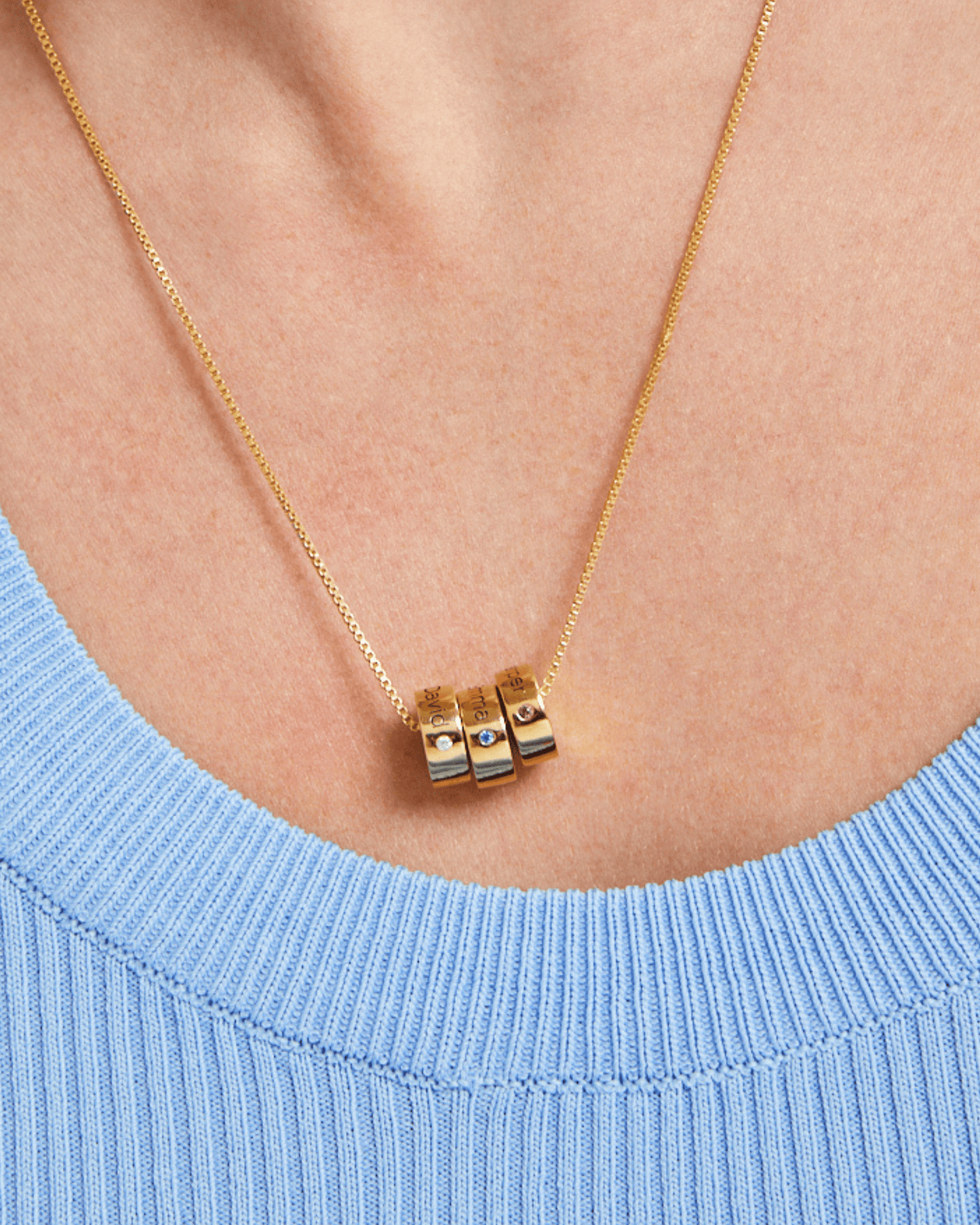 Circle of Life Necklace - 18K Rose Vermeil Necklaces magal-dev