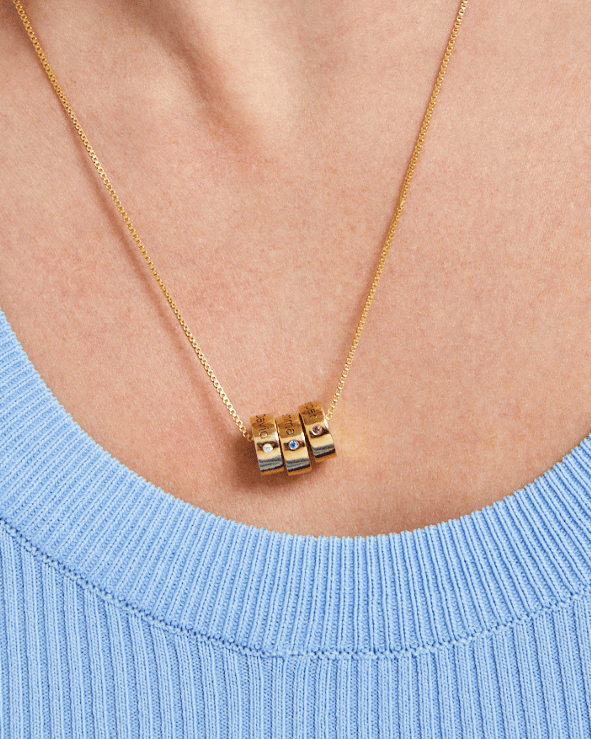 Circle of Life Necklace - 18K Rose Vermeil Necklaces magal-dev