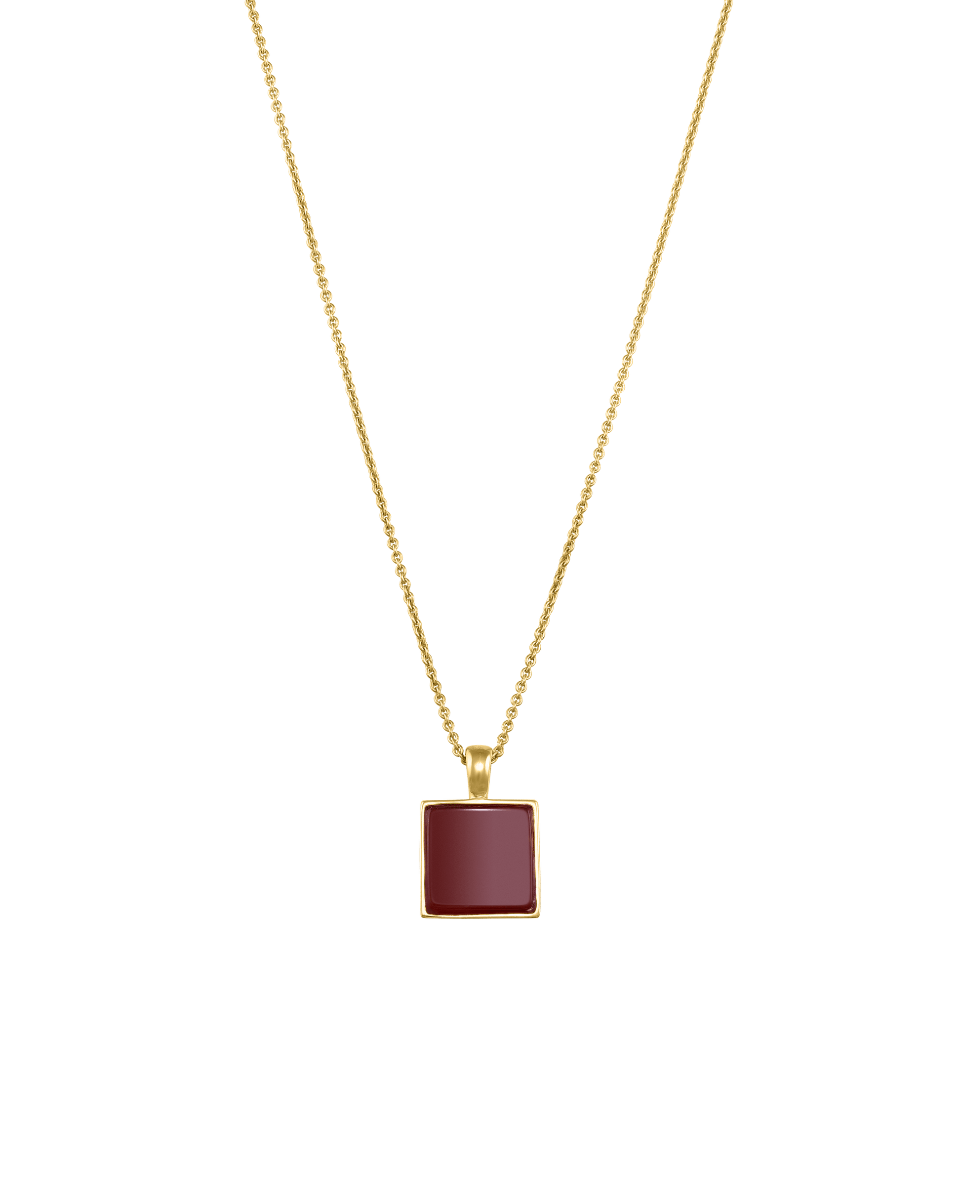 El Dorado Necklace - 18K Gold Vermeil Necklaces magal-dev Karneol 22"