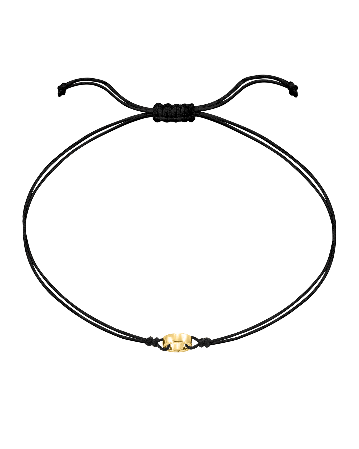 Engravable Links of Love - 18K Gold Vermeil Bracelets magal-dev 1 Black