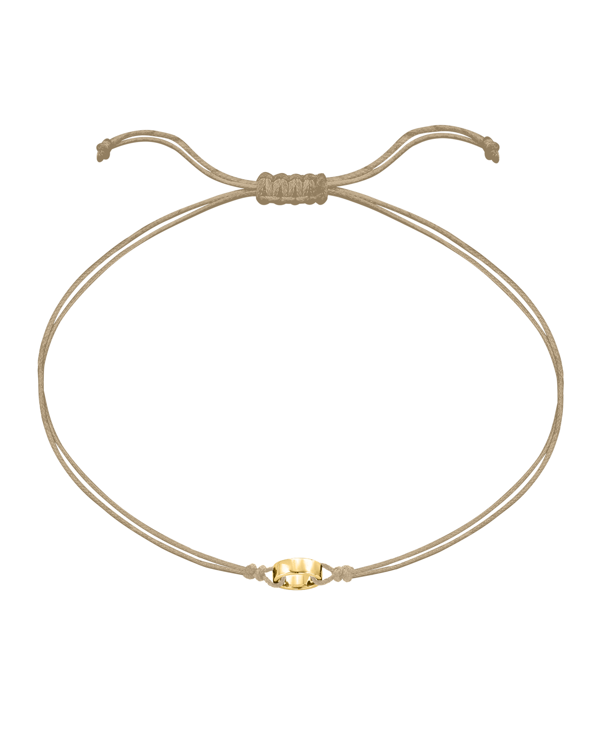 Engravable Links of Love - 18K Gold Vermeil Bracelets magal-dev 1 Beige