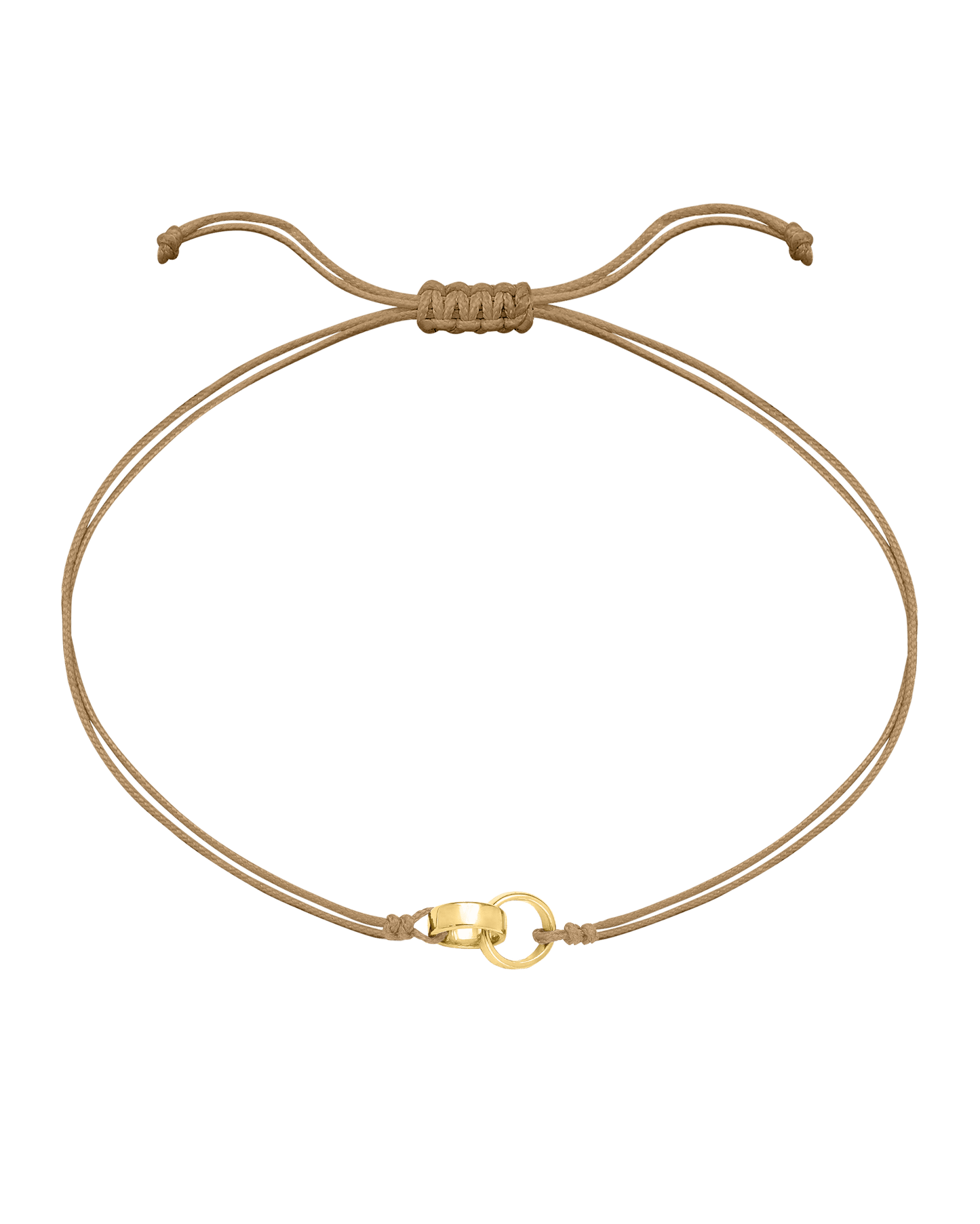 Engravable Links of Love - 18K Gold Vermeil Bracelets magal-dev 2 Camel