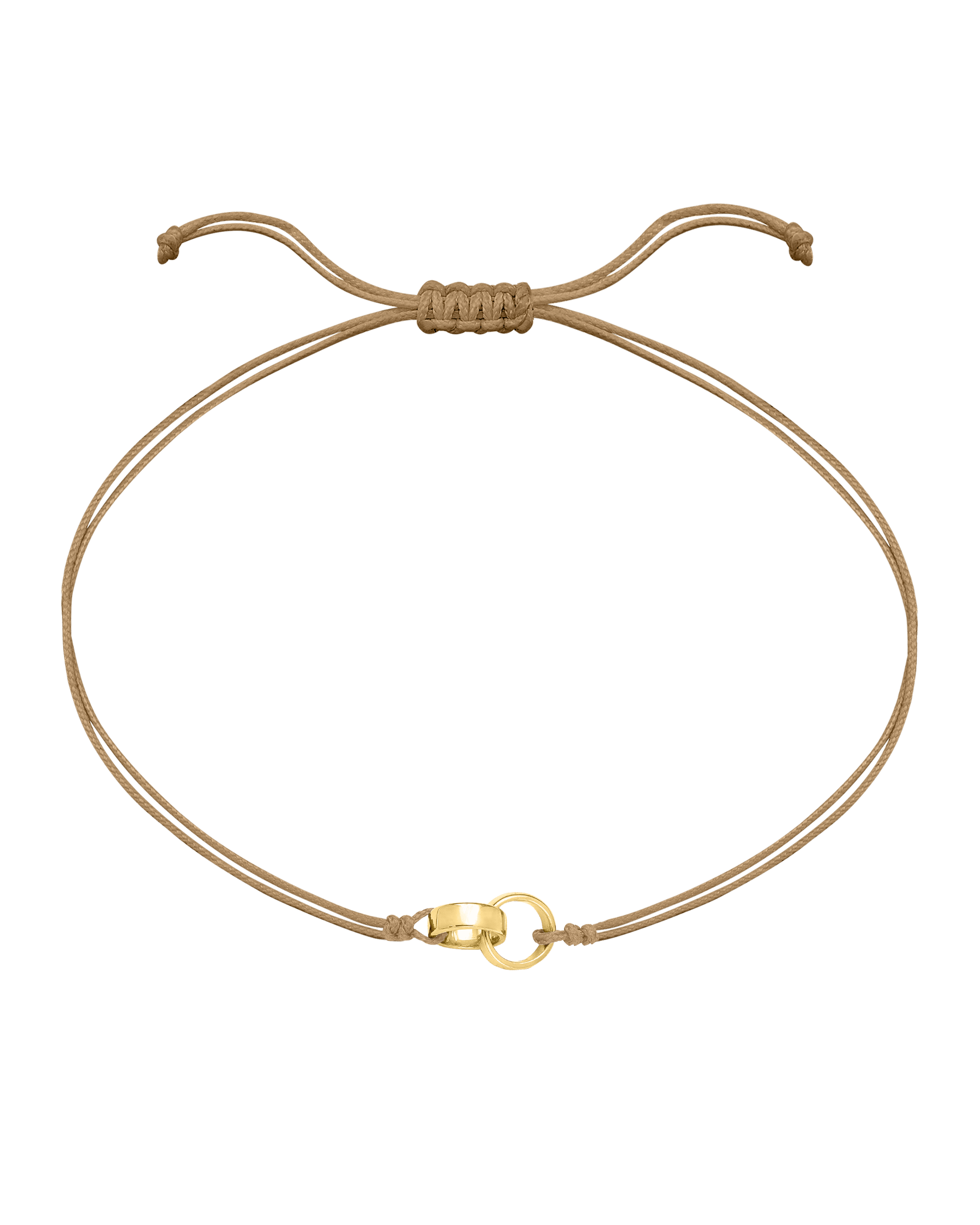 Engravable Links of Love - 18K Gold Vermeil Bracelets magal-dev 2 Camel