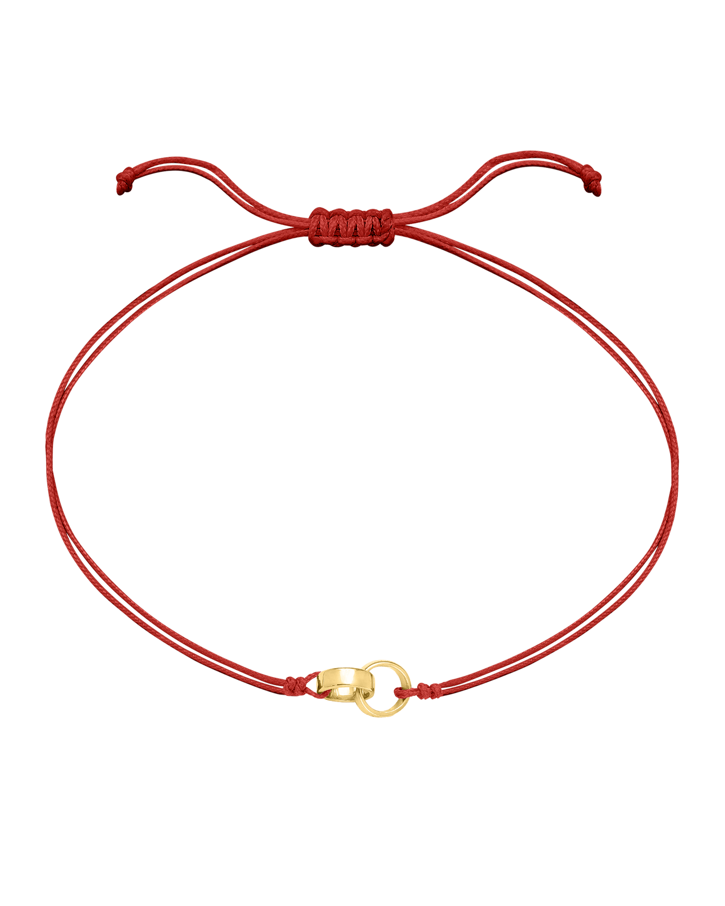 Engravable Links of Love - 18K Gold Vermeil Bracelets magal-dev 2 Red