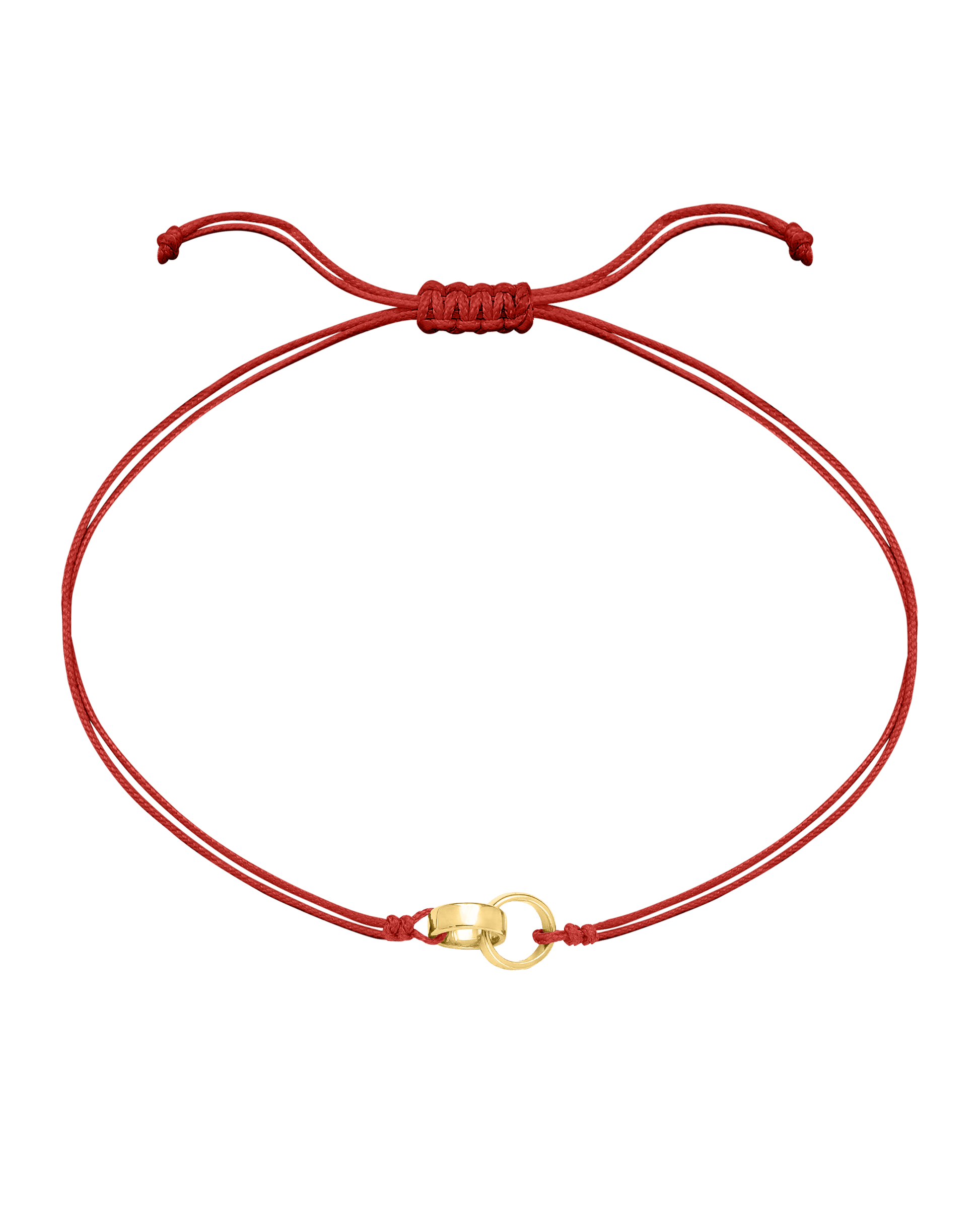 Engravable Links of Love - 18K Gold Vermeil Bracelets magal-dev 2 Red
