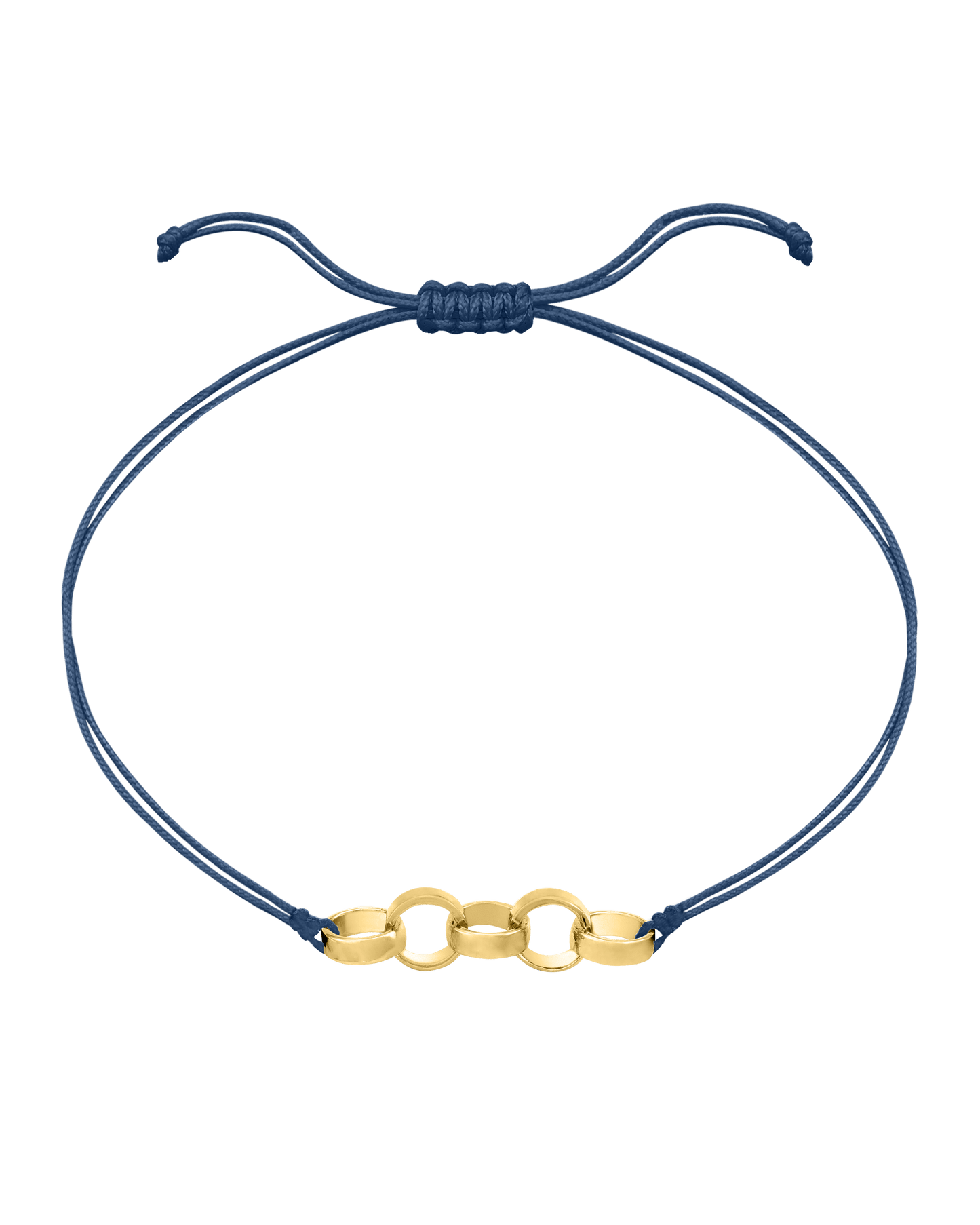 Engravable Links of Love - 18K Gold Vermeil Bracelets magal-dev 5 Indigo