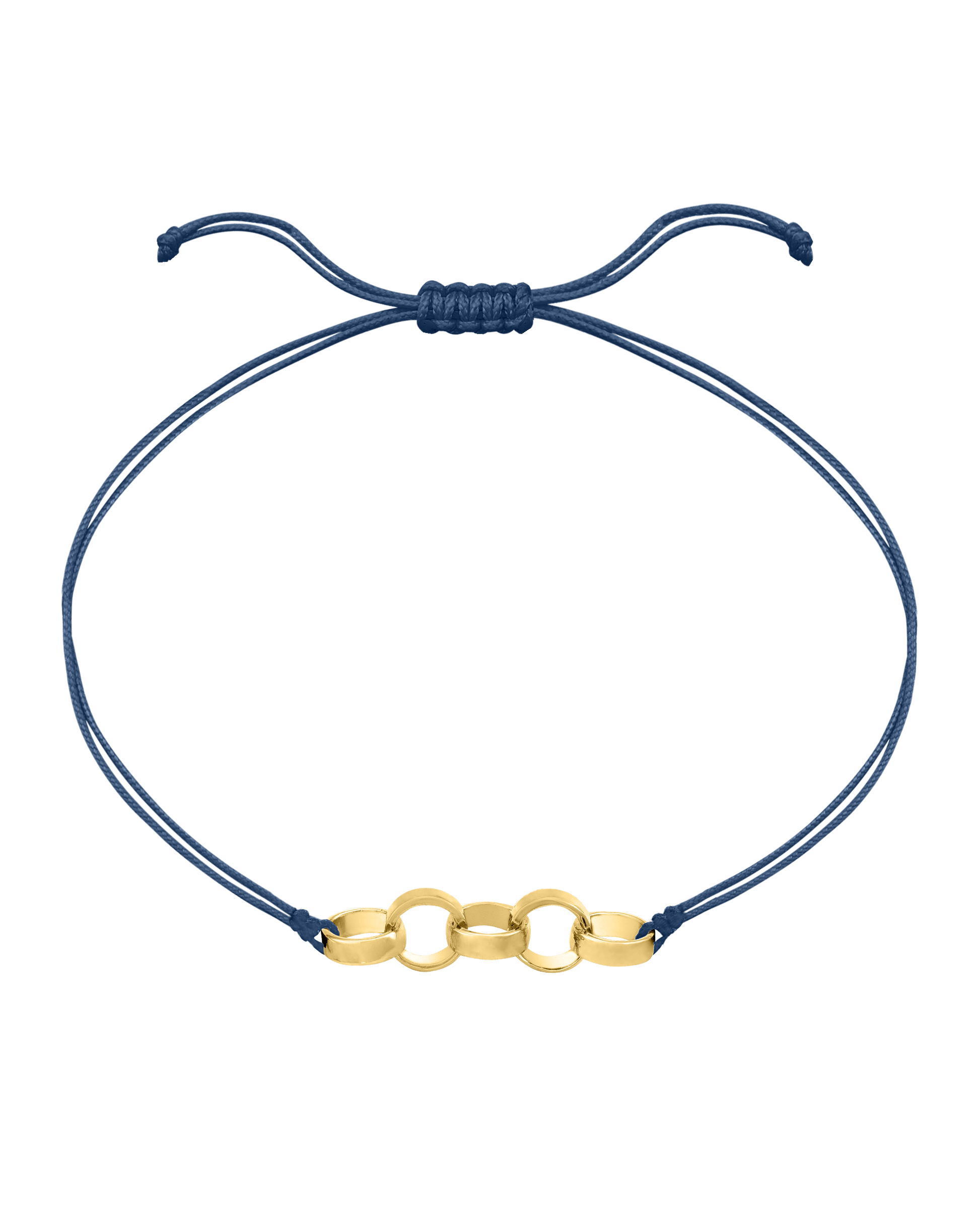 Engravable Links of Love - 18K Gold Vermeil Bracelets magal-dev 5 Indigo