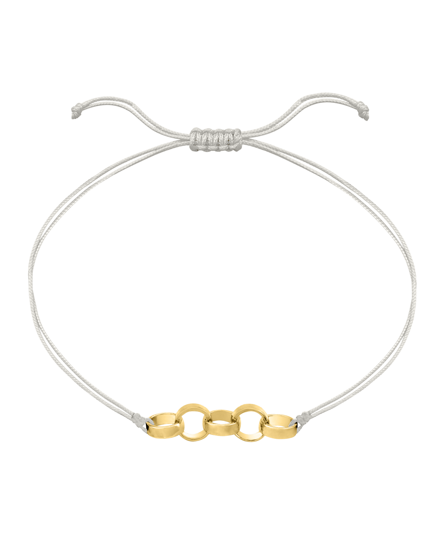 Engravable Links of Love - 18K Gold Vermeil Bracelets magal-dev 5 Pearl