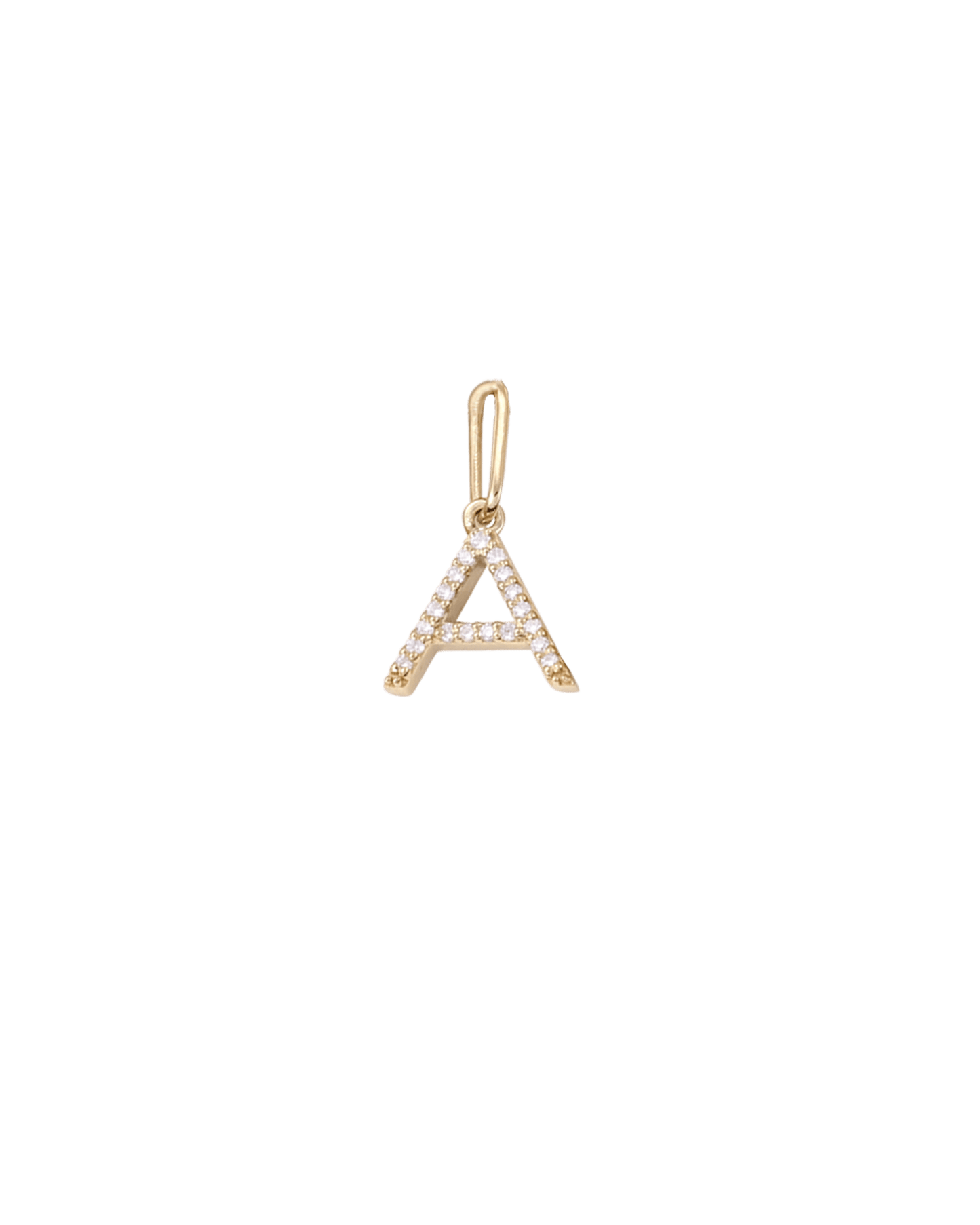 Frosted Charm - 14K Yellow Gold Charm magal-dev