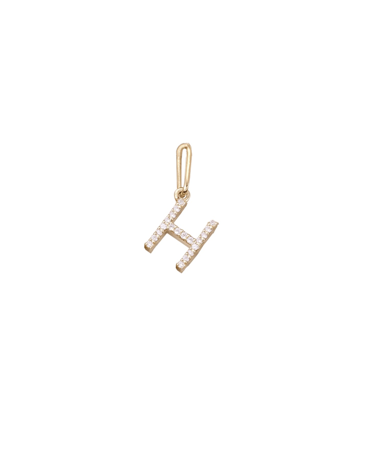 Frosted Charm - 14K Yellow Gold Charm magal-dev