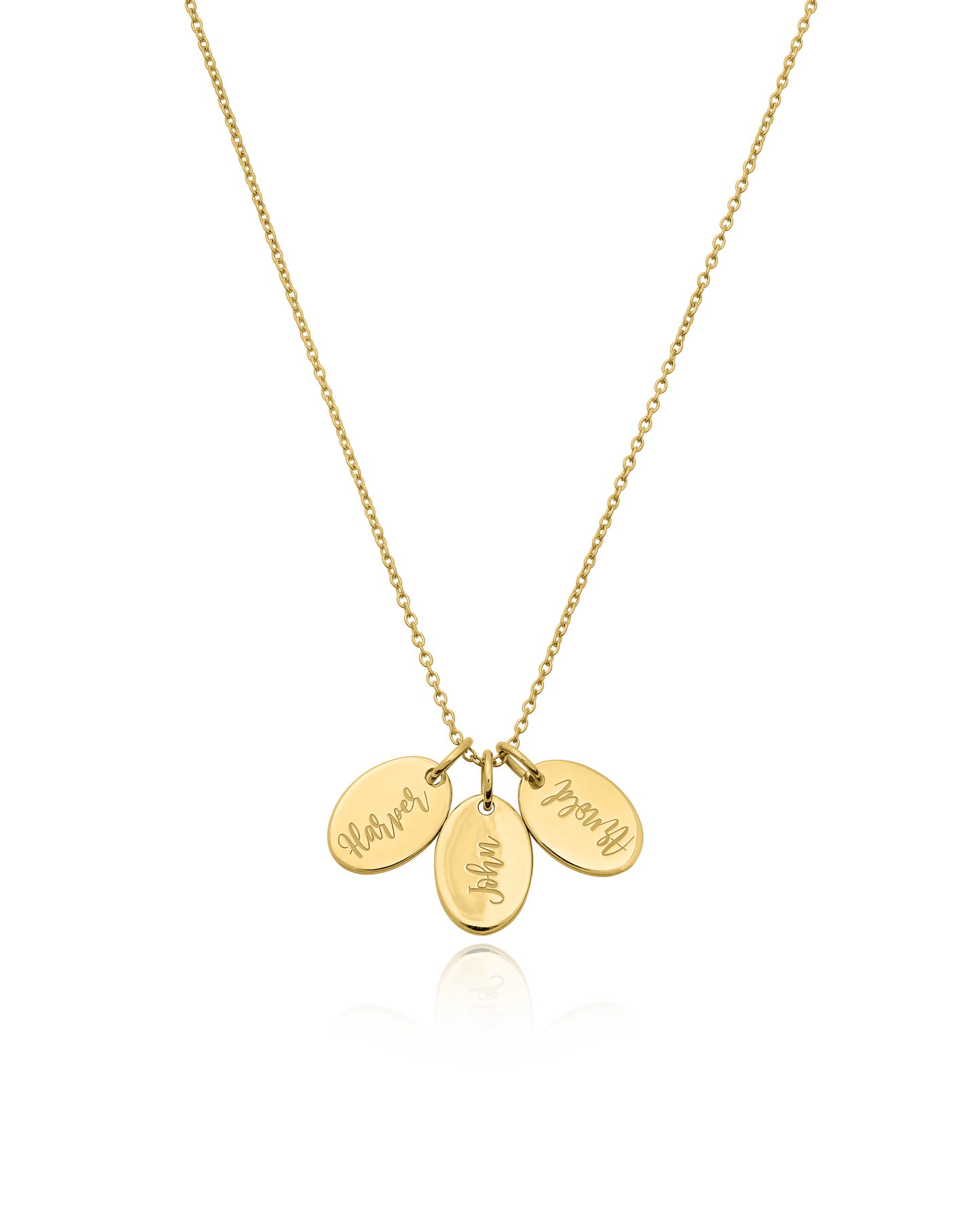 Flower Necklace - 18K Rose Vermeil Necklaces magal-dev