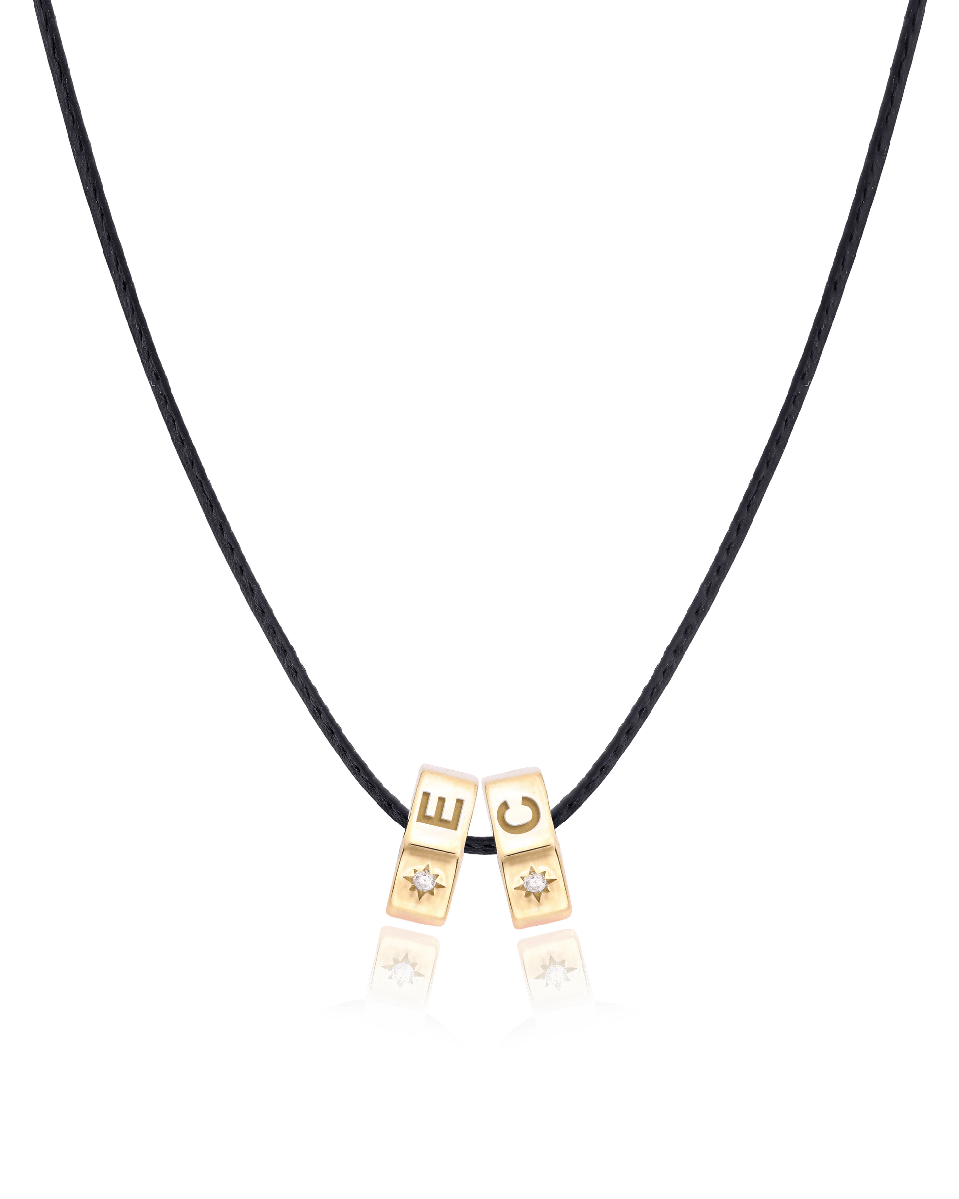 Hexagon Charm Necklace - 18K Gold Vermeil Necklaces magal-dev