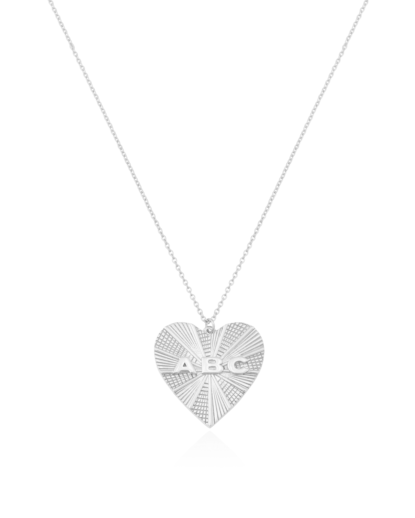Heart Medallion - 925 Sterling Silver Necklaces magal-dev
