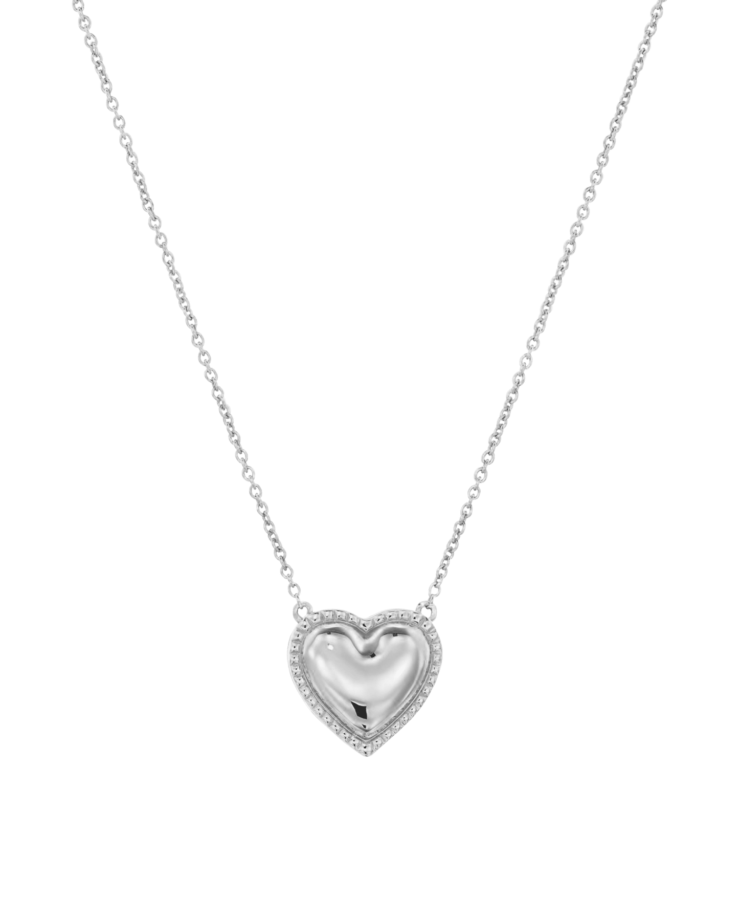 Heart Pendant Necklace - 18K Gold Vermeil Necklaces magal-dev